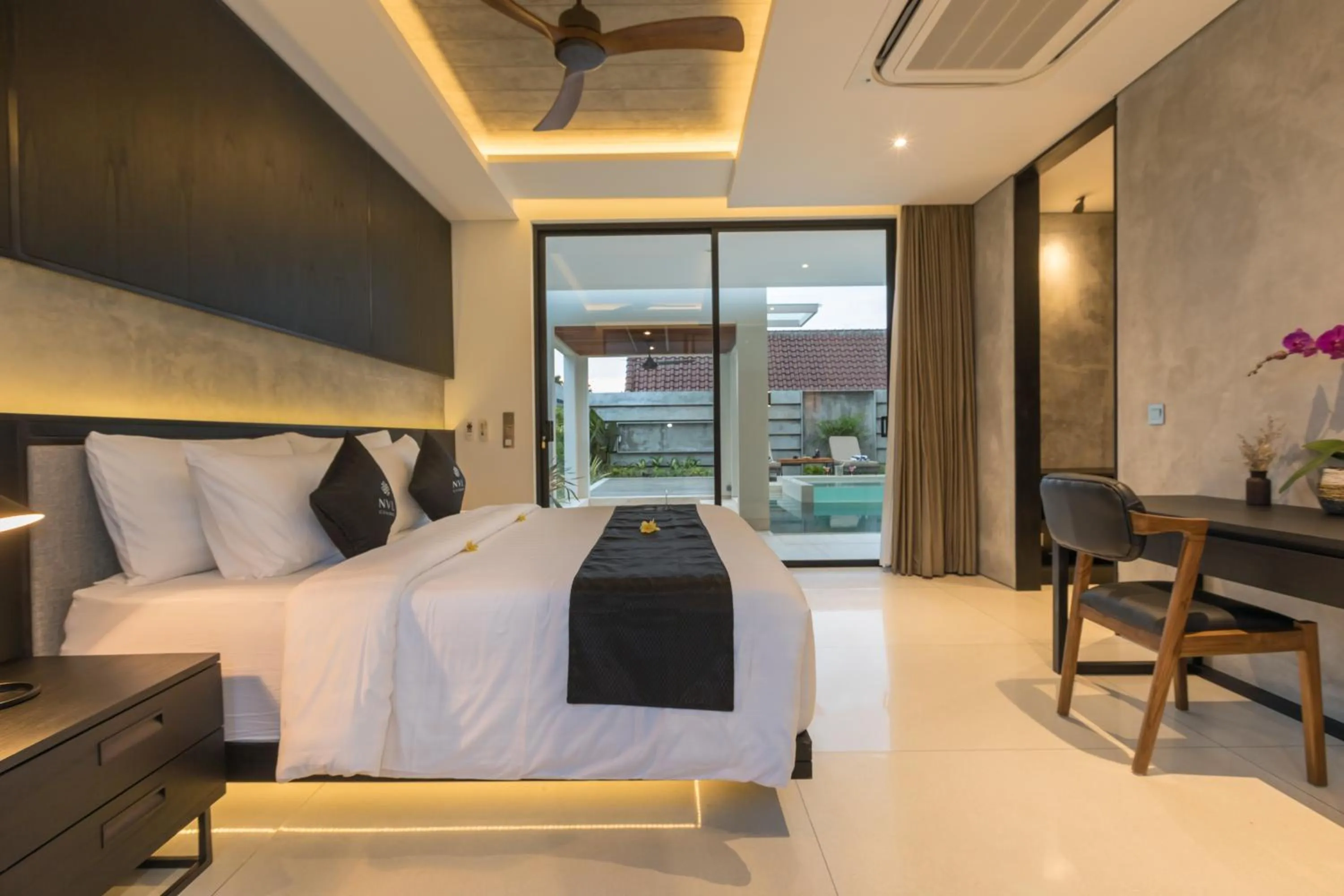 Photo of the whole room, Bed in Villa NVL Canggu by Nagisa Bali