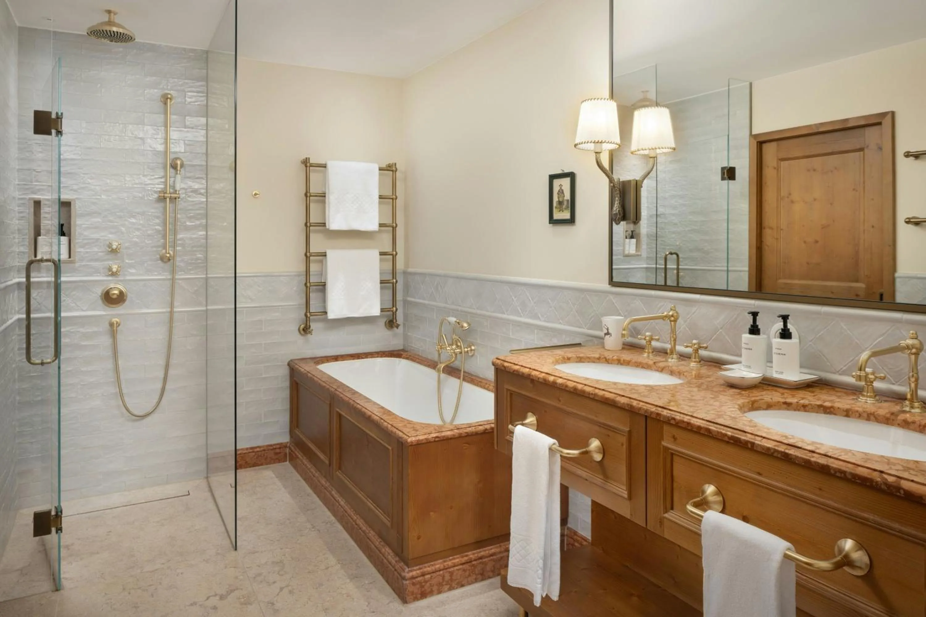 Bathroom in Hotel Goldener Hirsch, A Luxury Collection Hotel, Salzburg