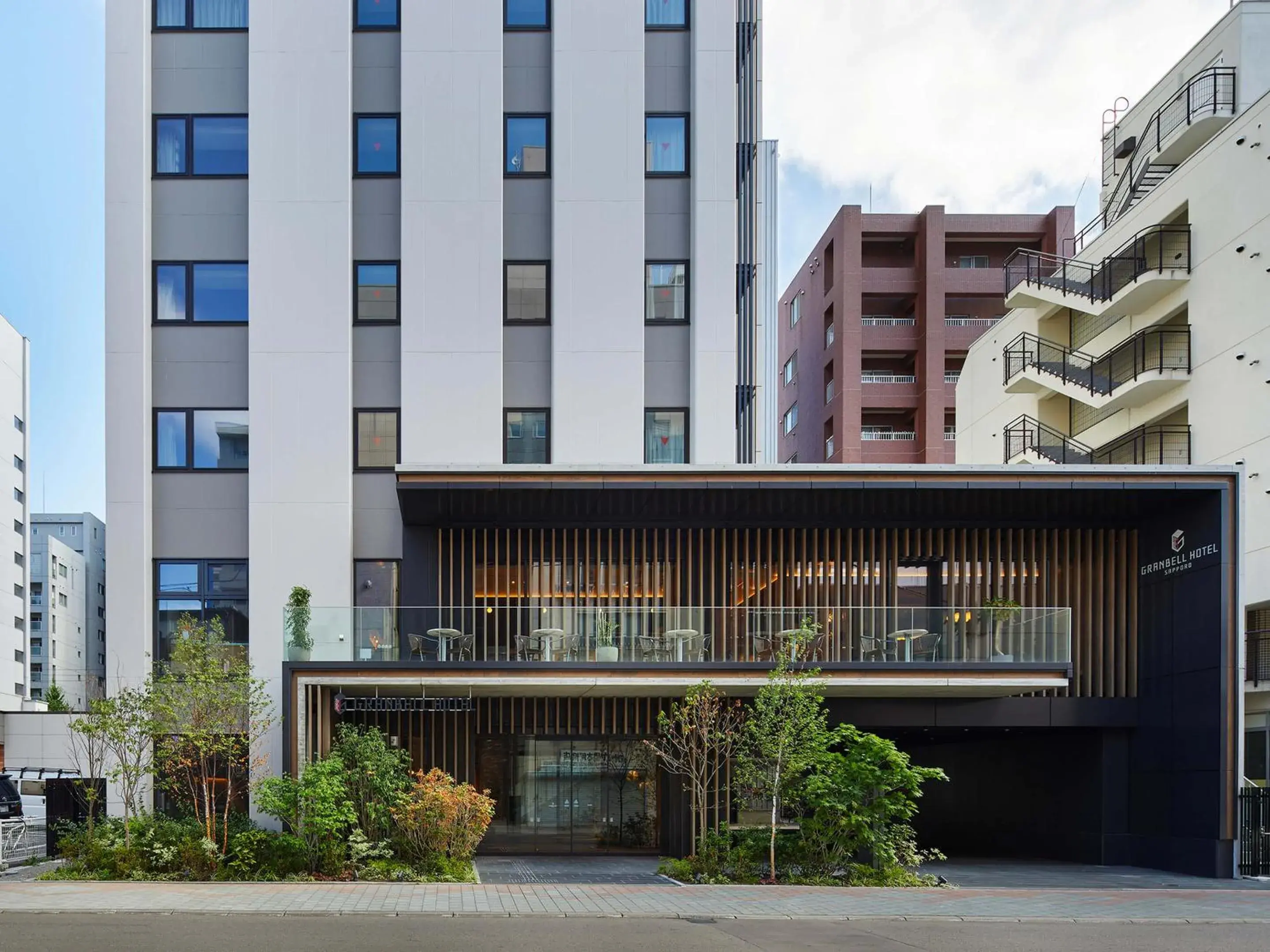 Property building in Granbell hotel Tanuki, Sapporo Property building in Granbell hotel Tanuki, Sapporo