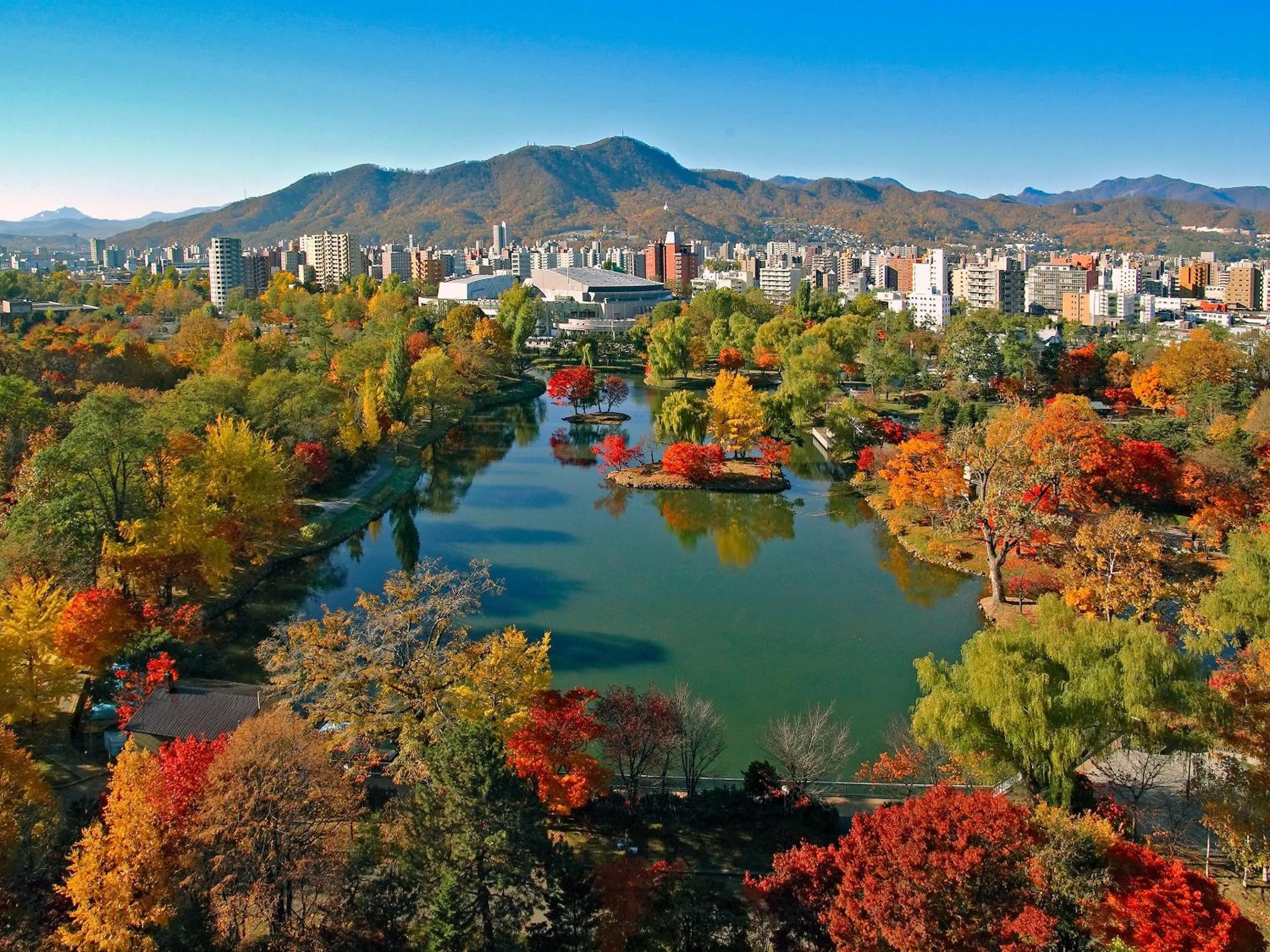 Nearby landmark in Granbell hotel Tanuki, Sapporo
