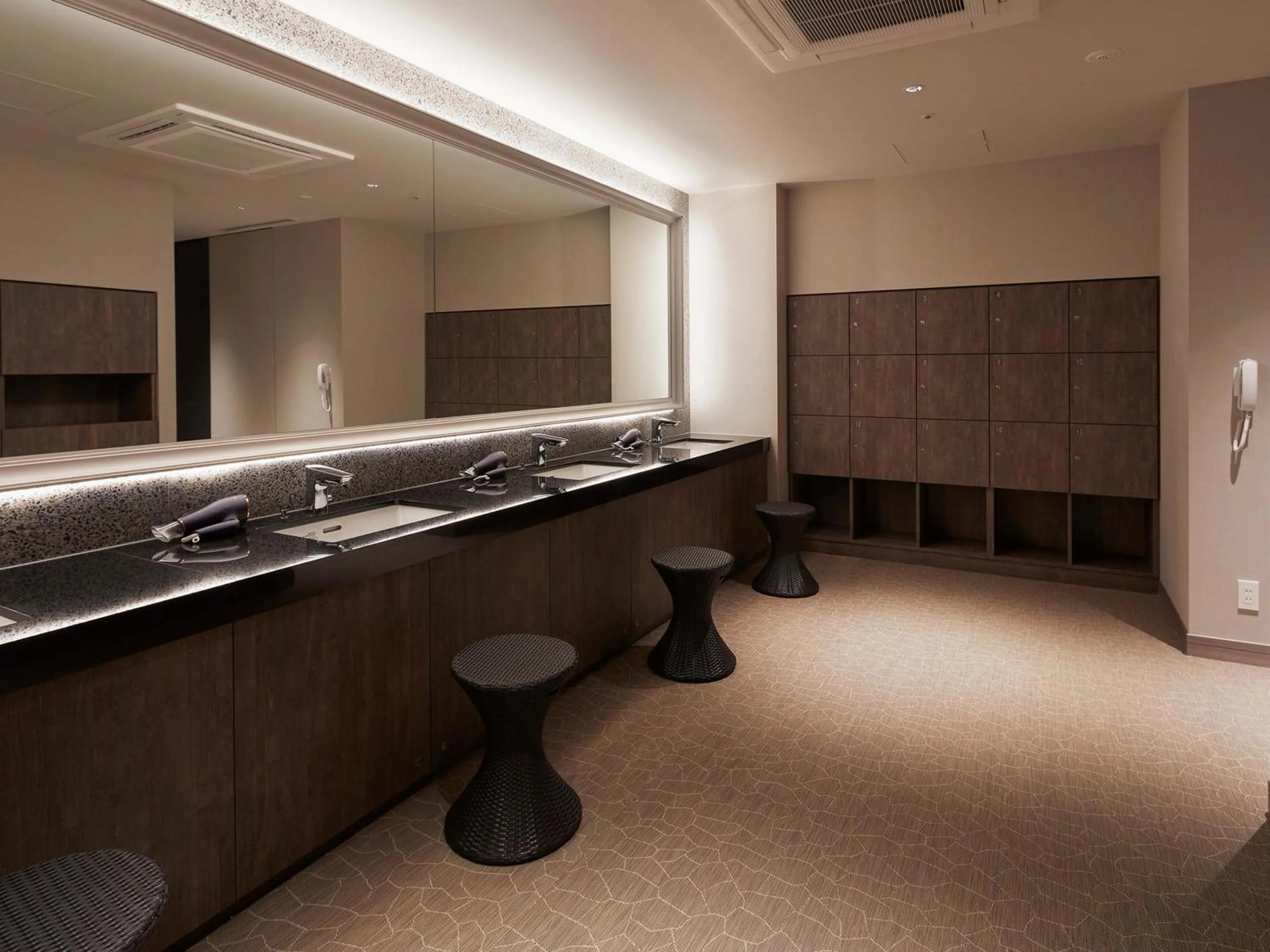 Open Air Bath in Granbell hotel Tanuki, Sapporo