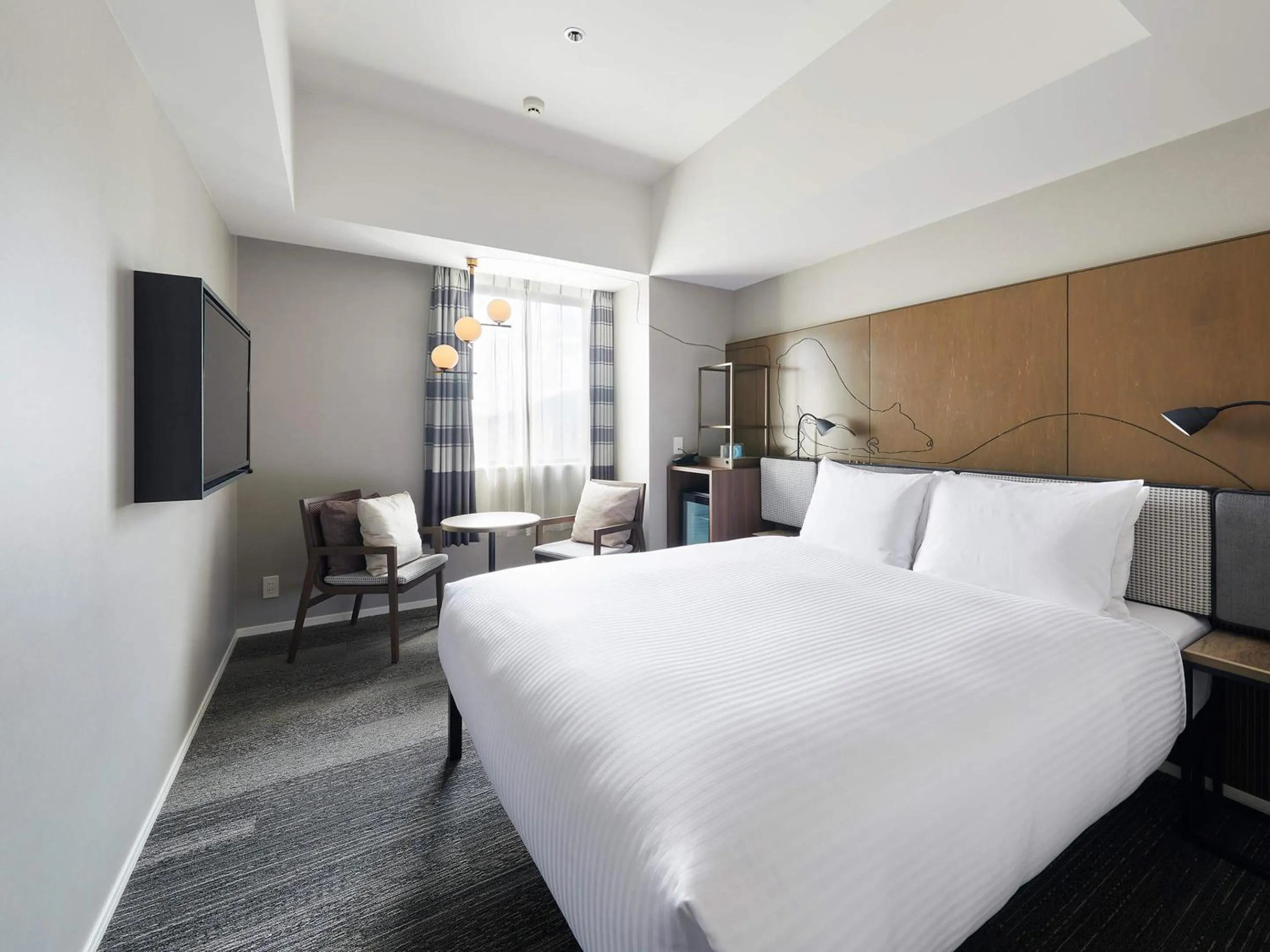 Photo of the whole room, Bed in Granbell hotel Tanuki, Sapporo