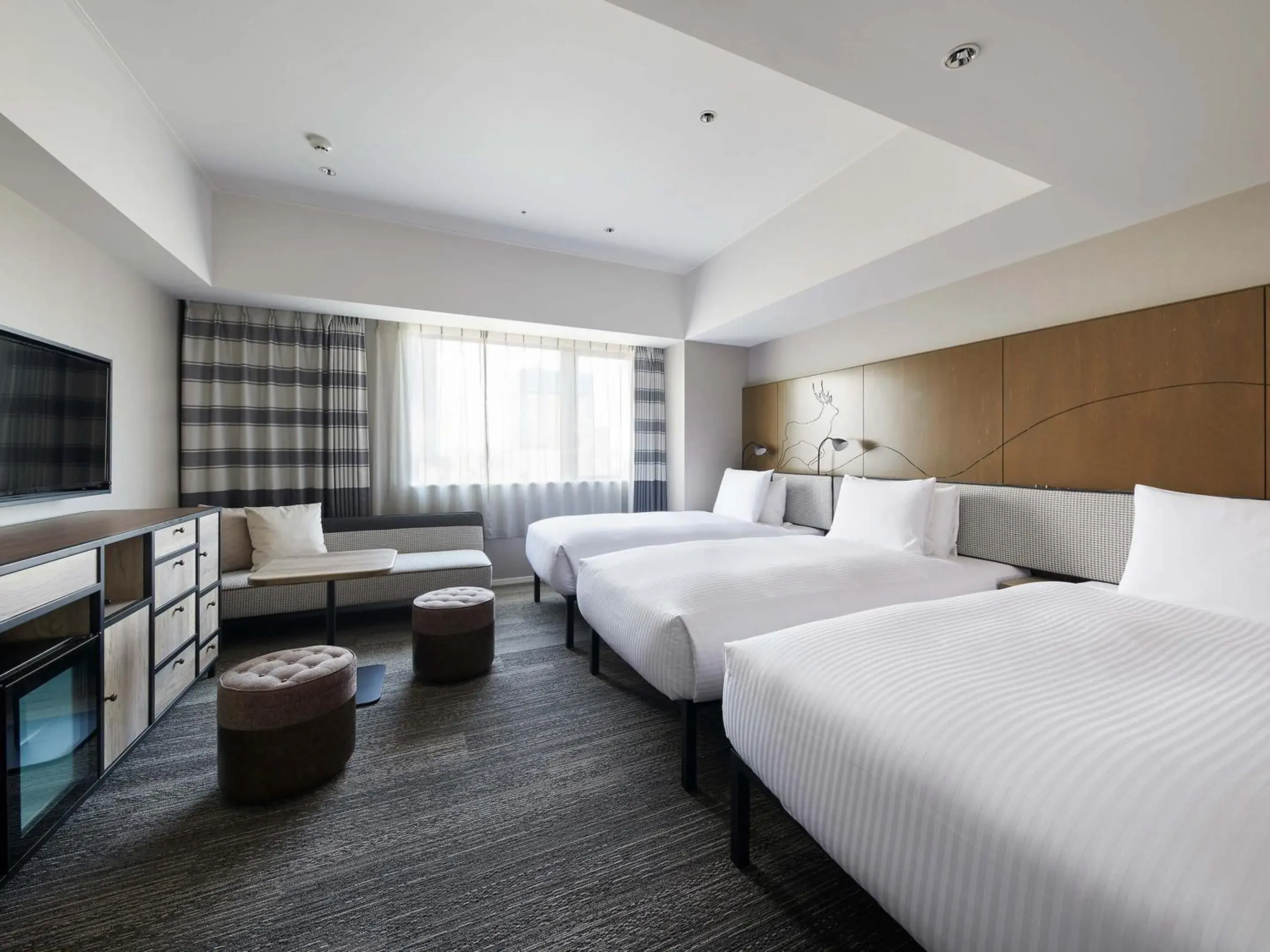 Photo of the whole room, Bed in Granbell hotel Tanuki, Sapporo Photo of the whole room, Bed in Granbell hotel Tanuki, Sapporo