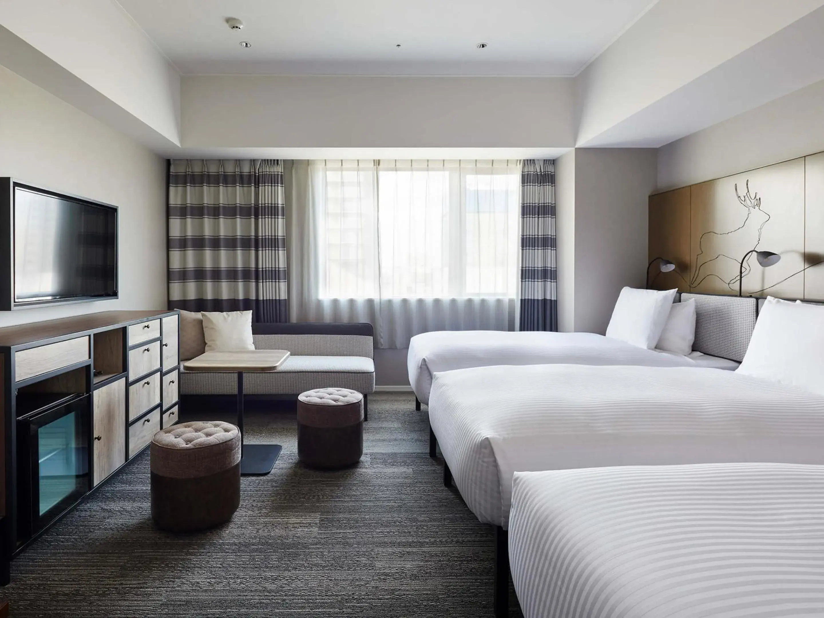 Photo of the whole room, Bed in Granbell hotel Tanuki, Sapporo Photo of the whole room, Bed in Granbell hotel Tanuki, Sapporo