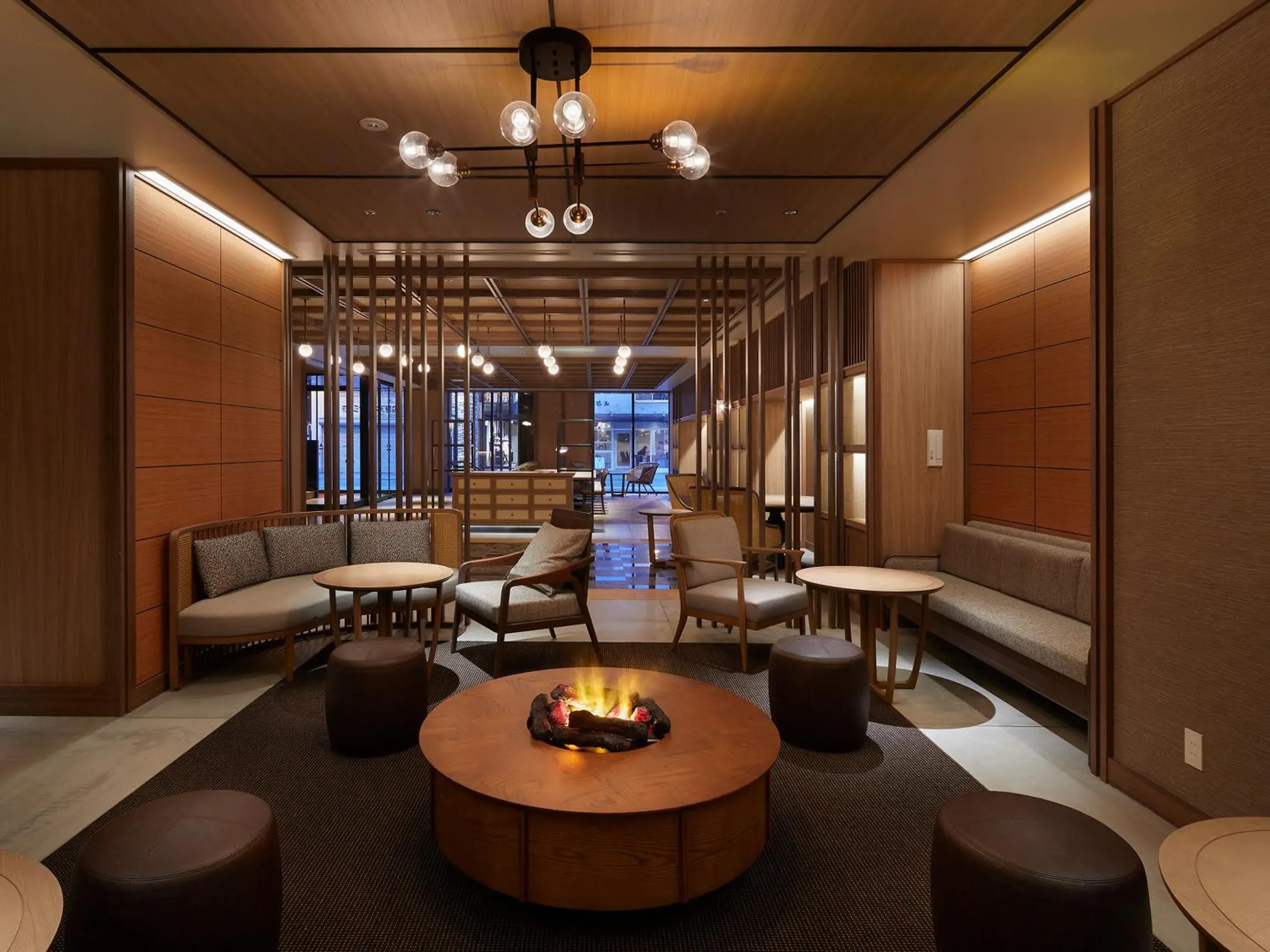 Lounge or bar in Granbell hotel Tanuki, Sapporo Lounge or bar in Granbell hotel Tanuki, Sapporo
