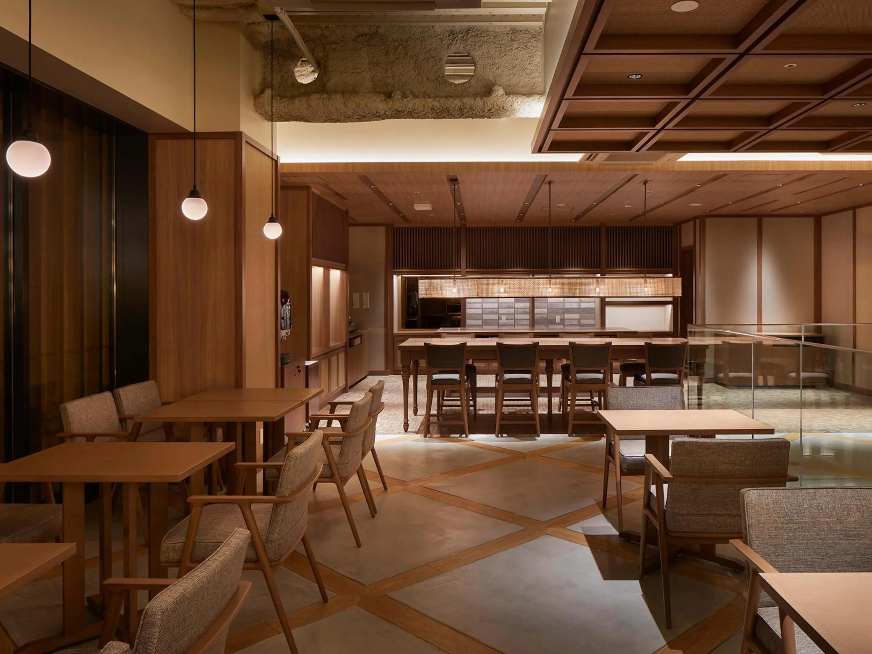 Restaurant/places to eat in Granbell hotel Tanuki, Sapporo