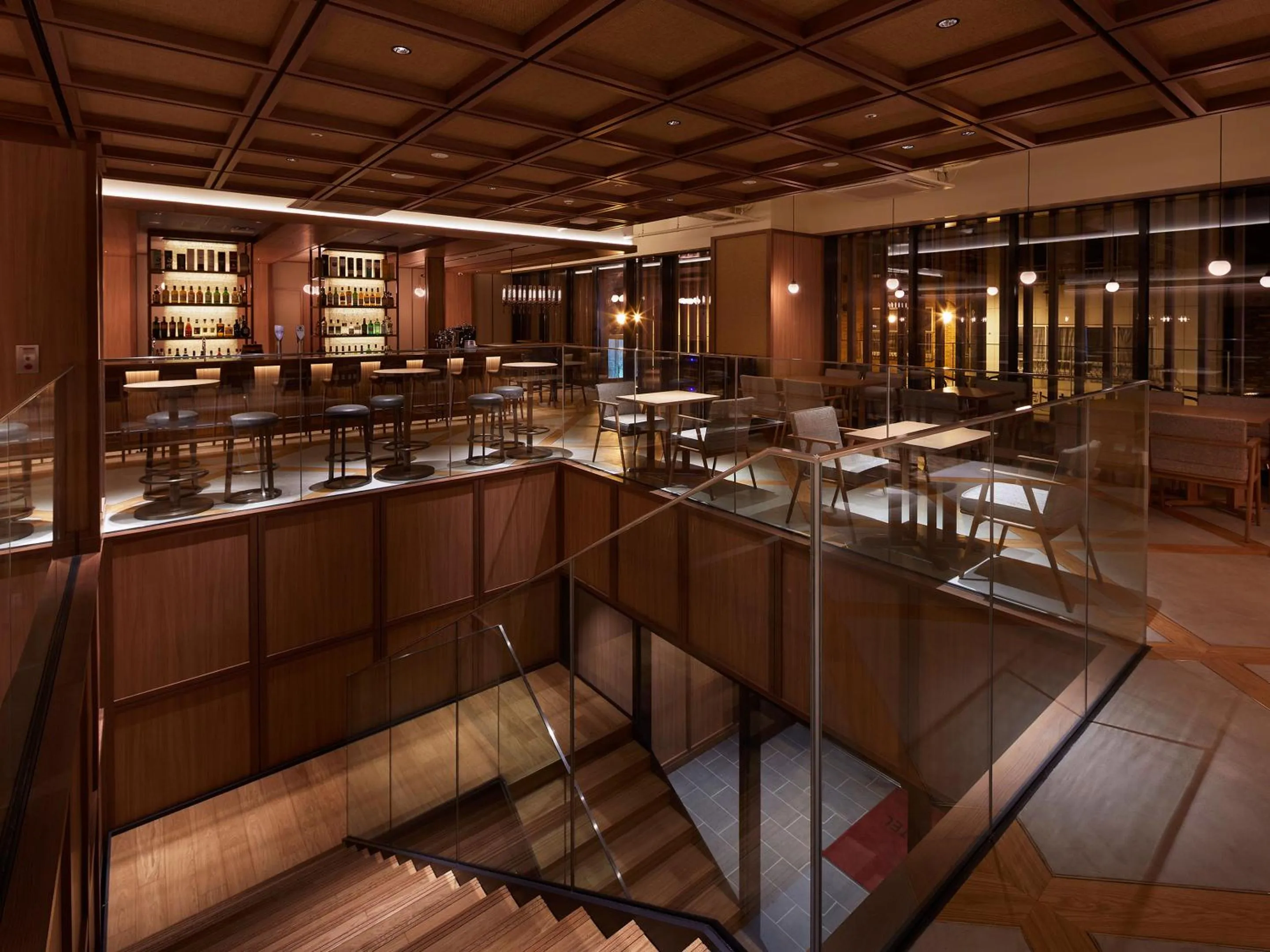 Restaurant/places to eat in Granbell hotel Tanuki, Sapporo