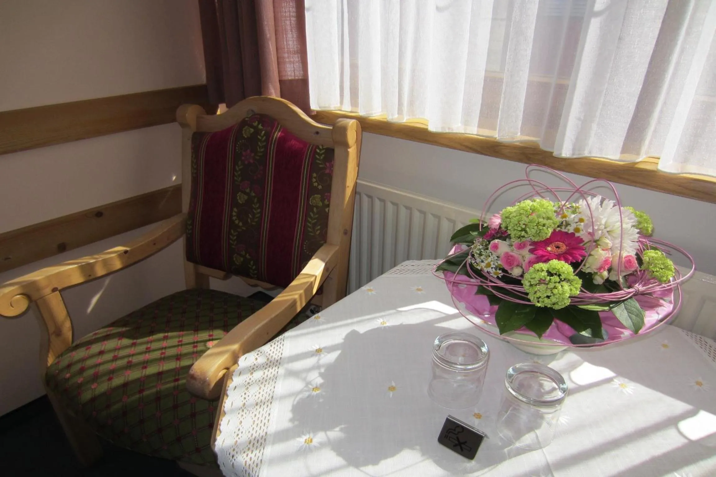 Seating area in Hotel Plainbrücke | self check-in