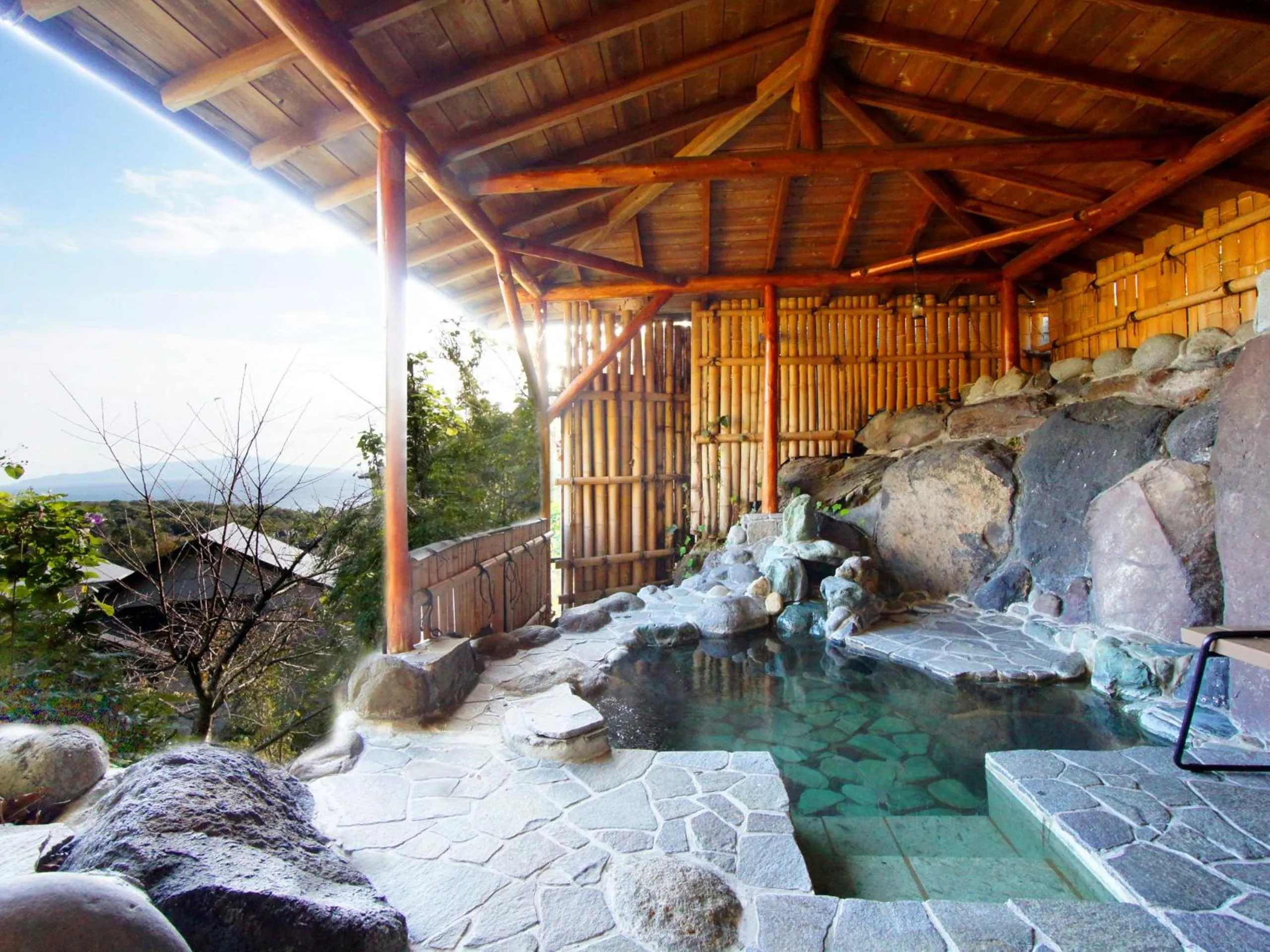 Open Air Bath in We Home Villa ～城ケ崎温泉～