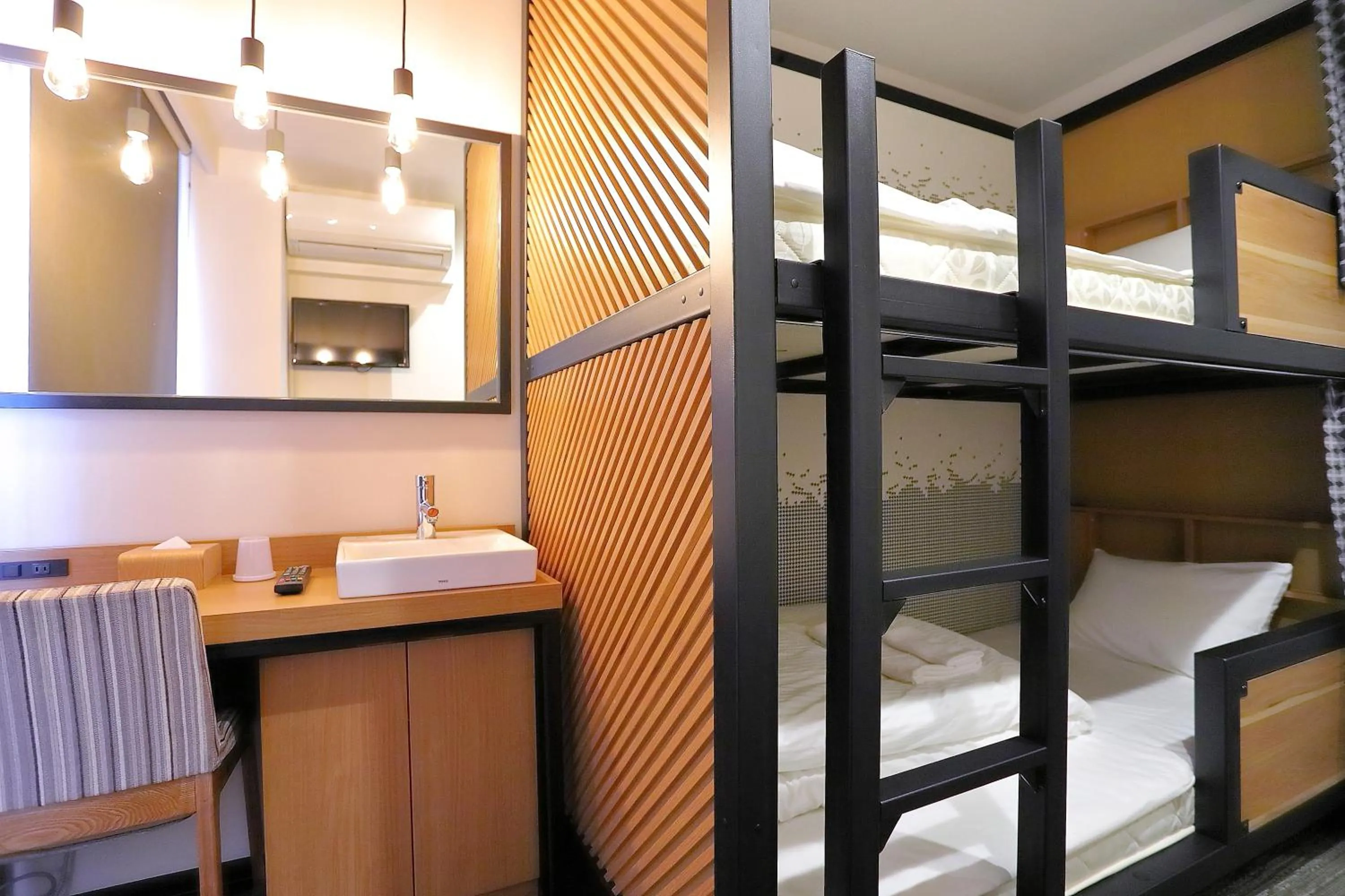 Bathroom, Bed in Hatago COEDOYA