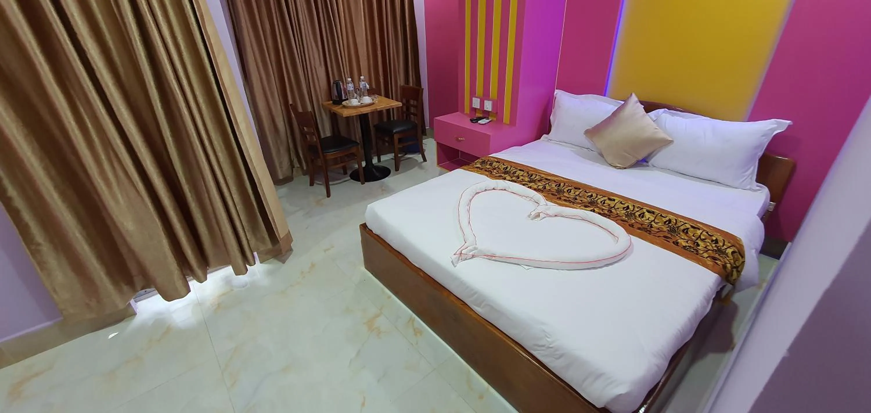 Bed in Pheng Chenda Hotel