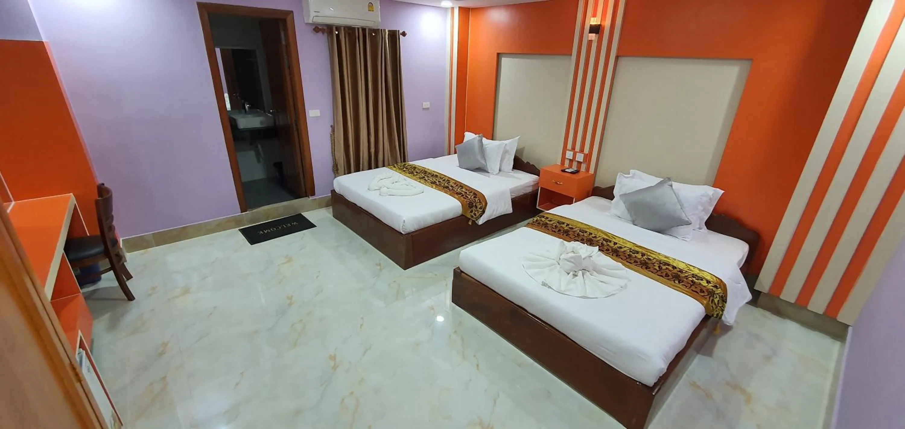 Bedroom, Bed in Pheng Chenda Hotel