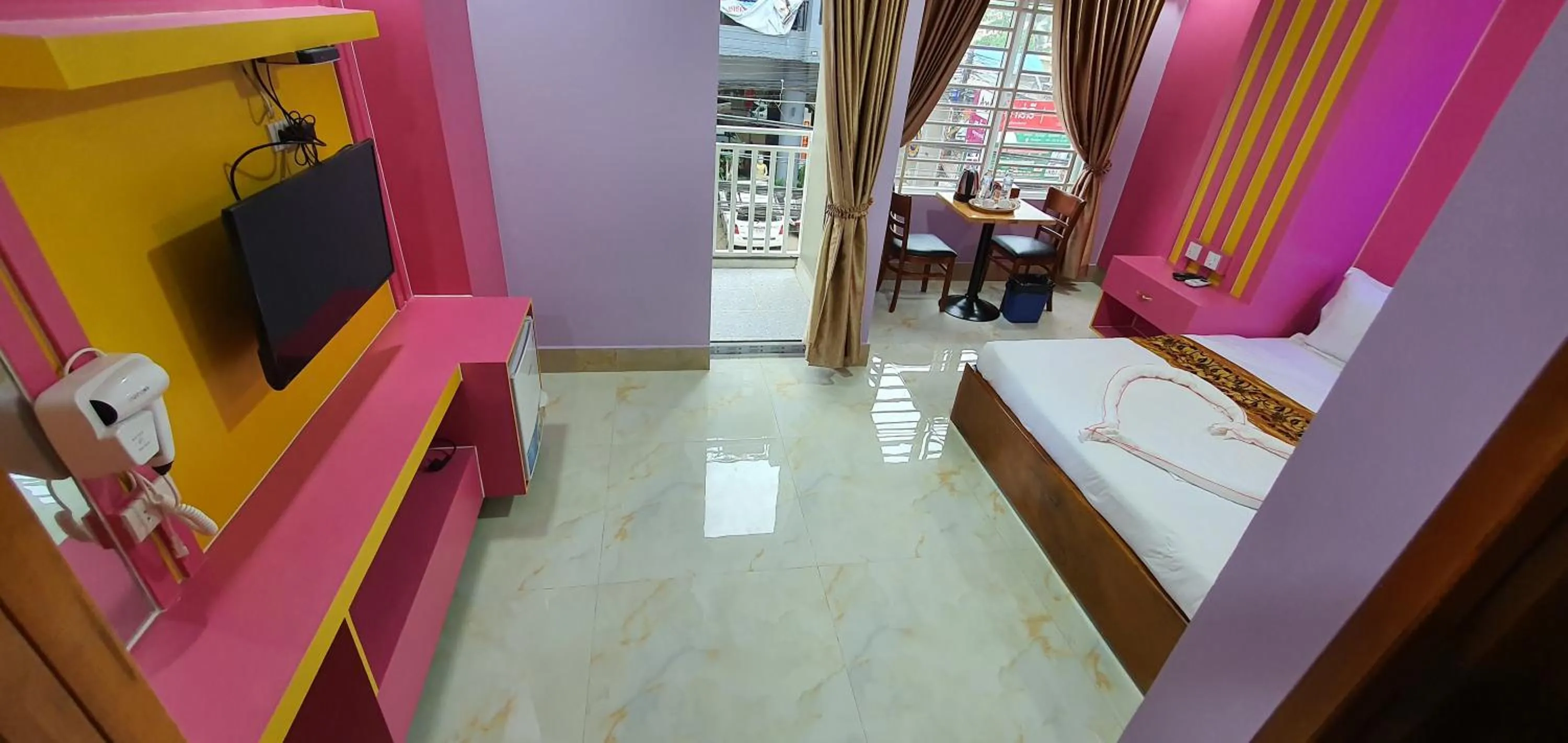 Bed in Pheng Chenda Hotel