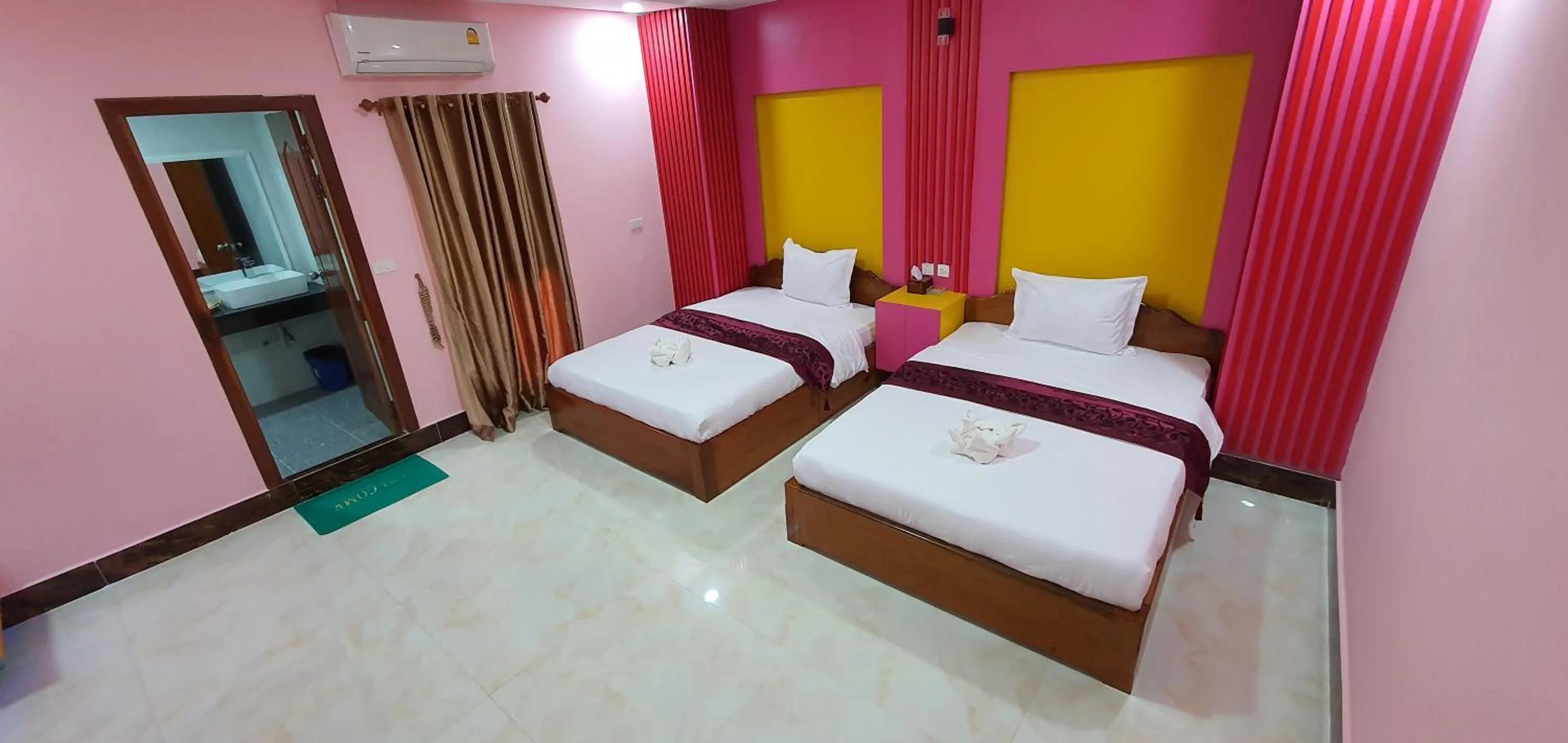 Bedroom, Bed in Pheng Chenda Hotel