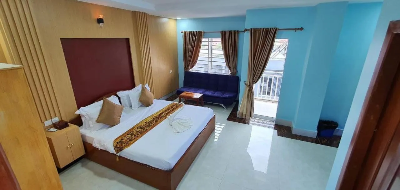 Bed in Pheng Chenda Hotel