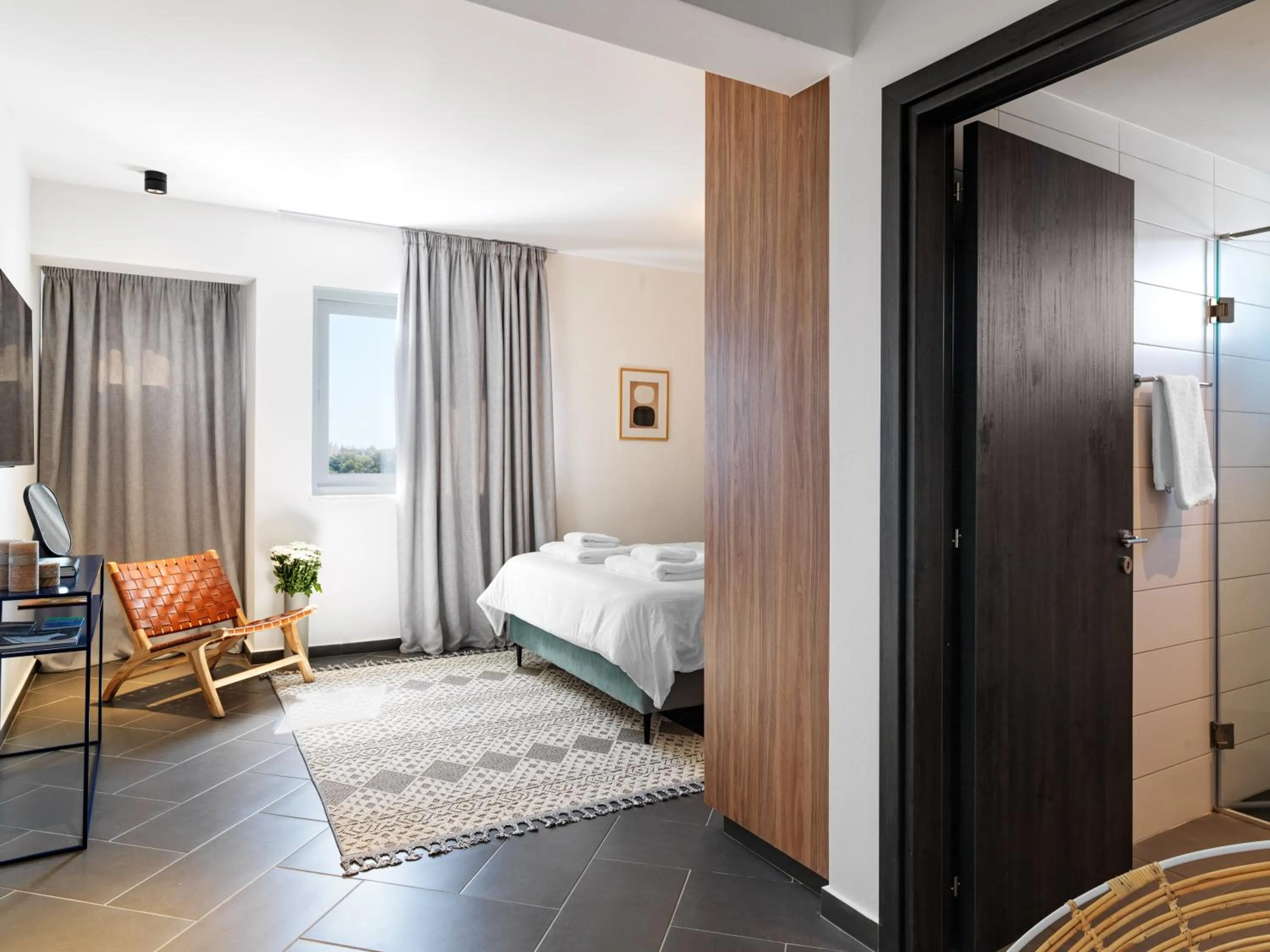 Bed in LIV URBAN Suites