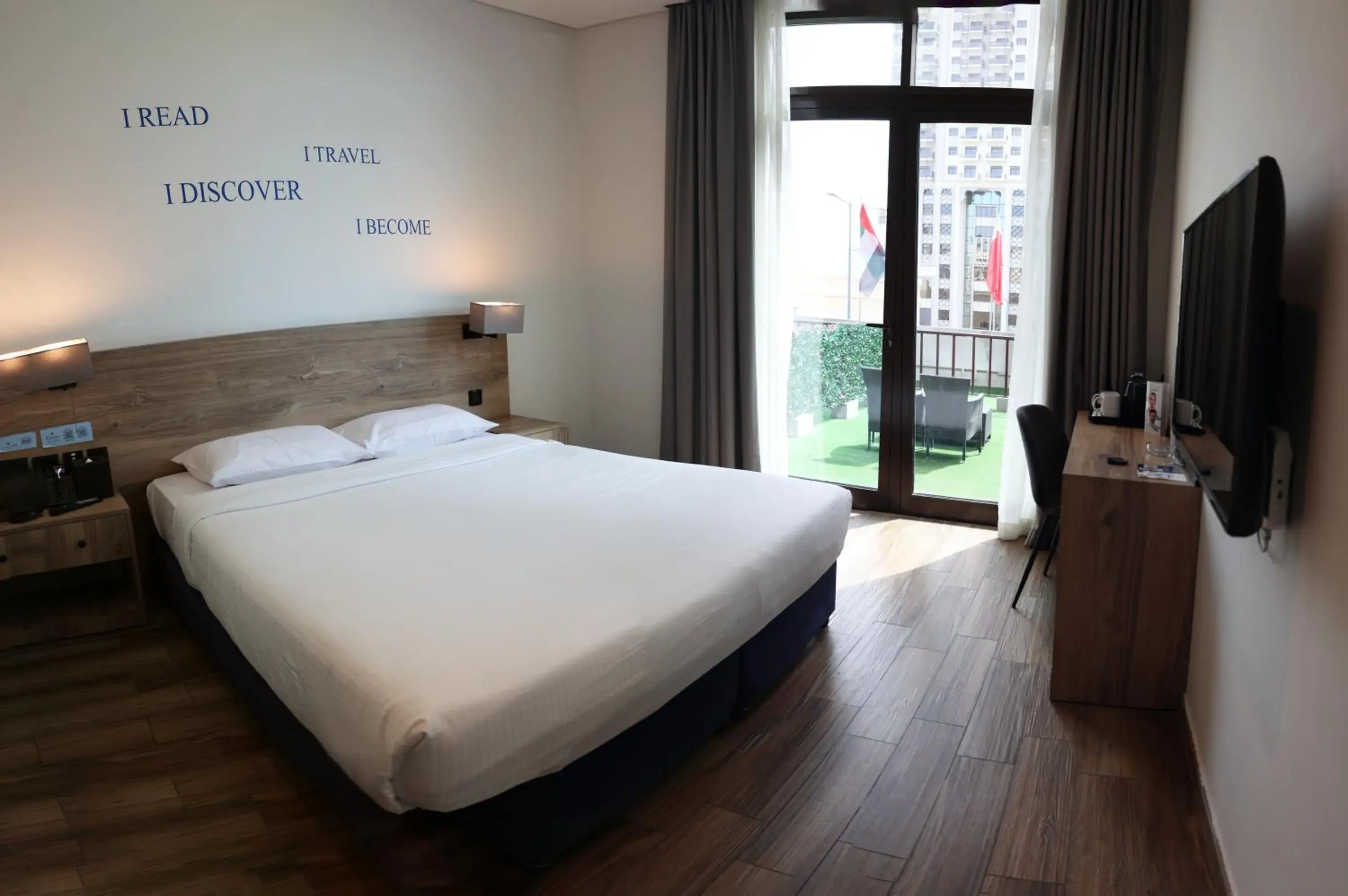 View (from property/room), Bed in Kingsgate Al Jaddaf Hotel by Millennium View (from property/room), Bed in Kingsgate Al Jaddaf Hotel by Millennium