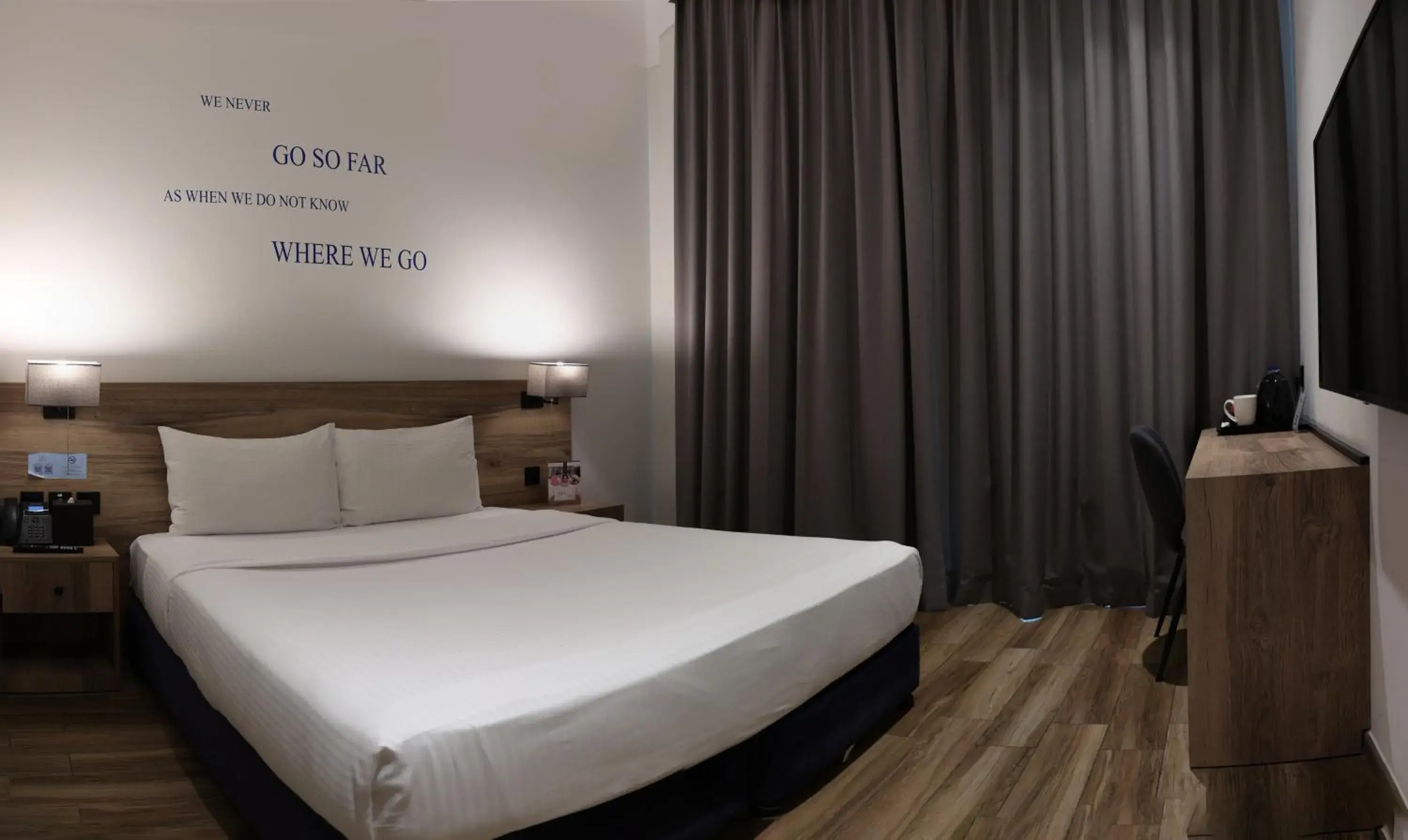 Bedroom, Bed in Kingsgate Al Jaddaf Hotel by Millennium Bedroom, Bed in Kingsgate Al Jaddaf Hotel by Millennium