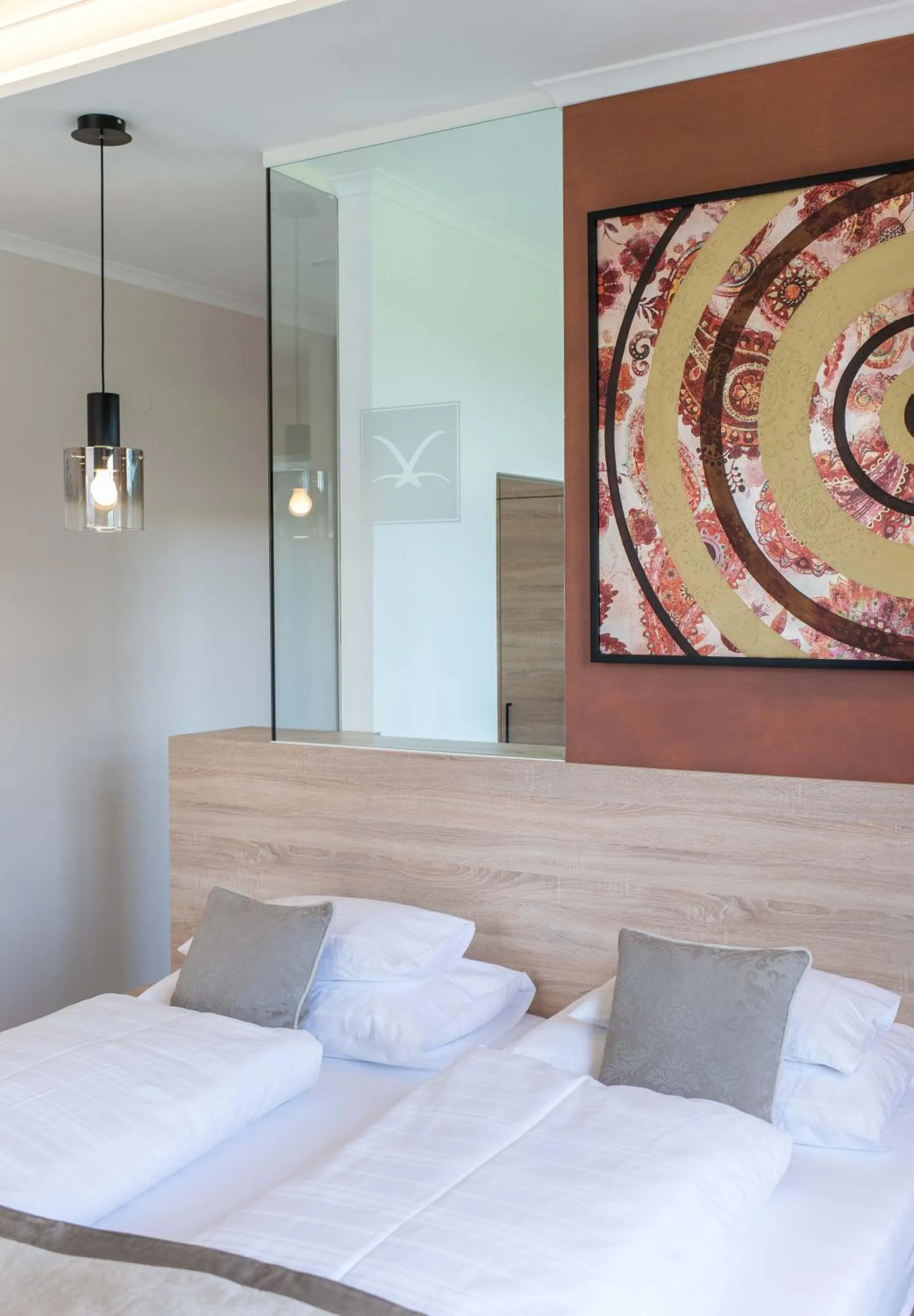 Bedroom, Bed in Lust und Laune Hotel am Wörthersee