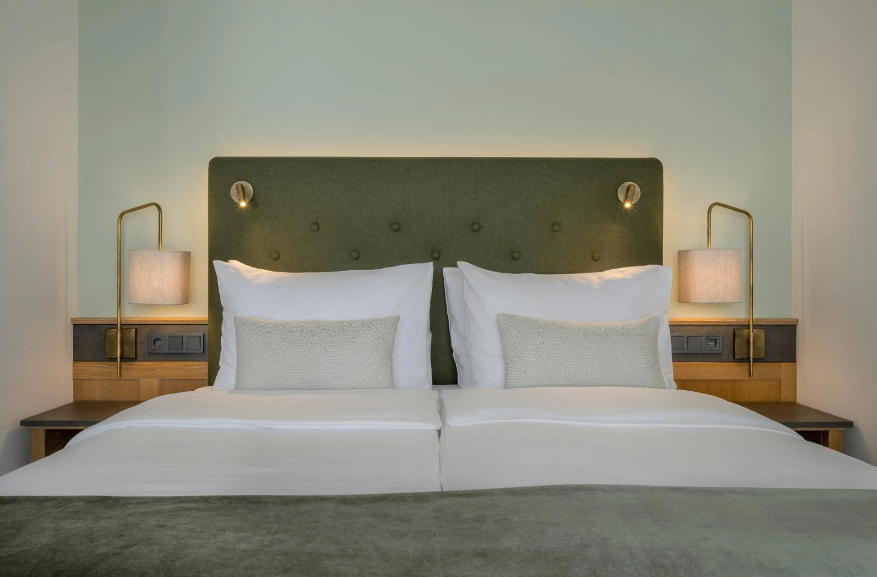 Bed in Hotel IMLAUER & Bräu