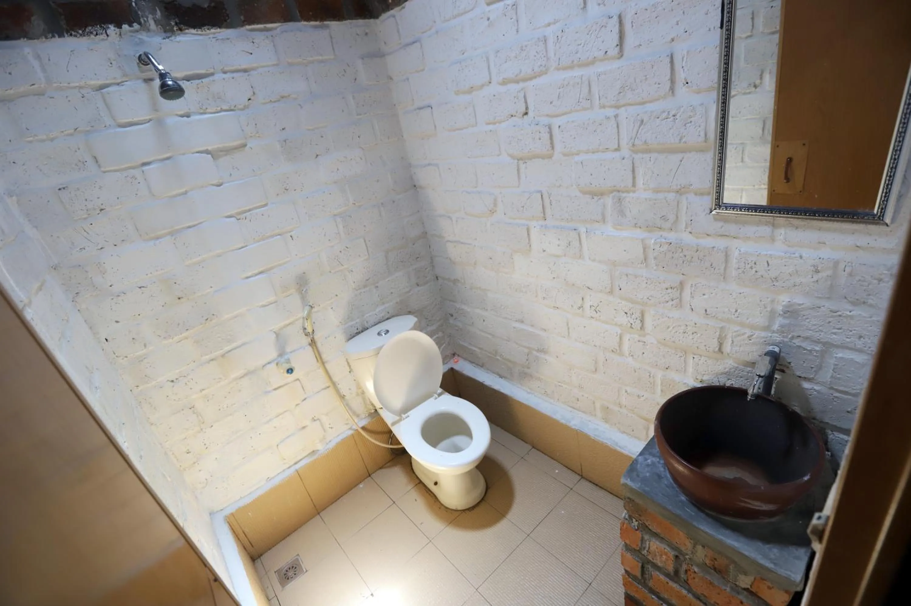 Bathroom in Katumbiri Resort