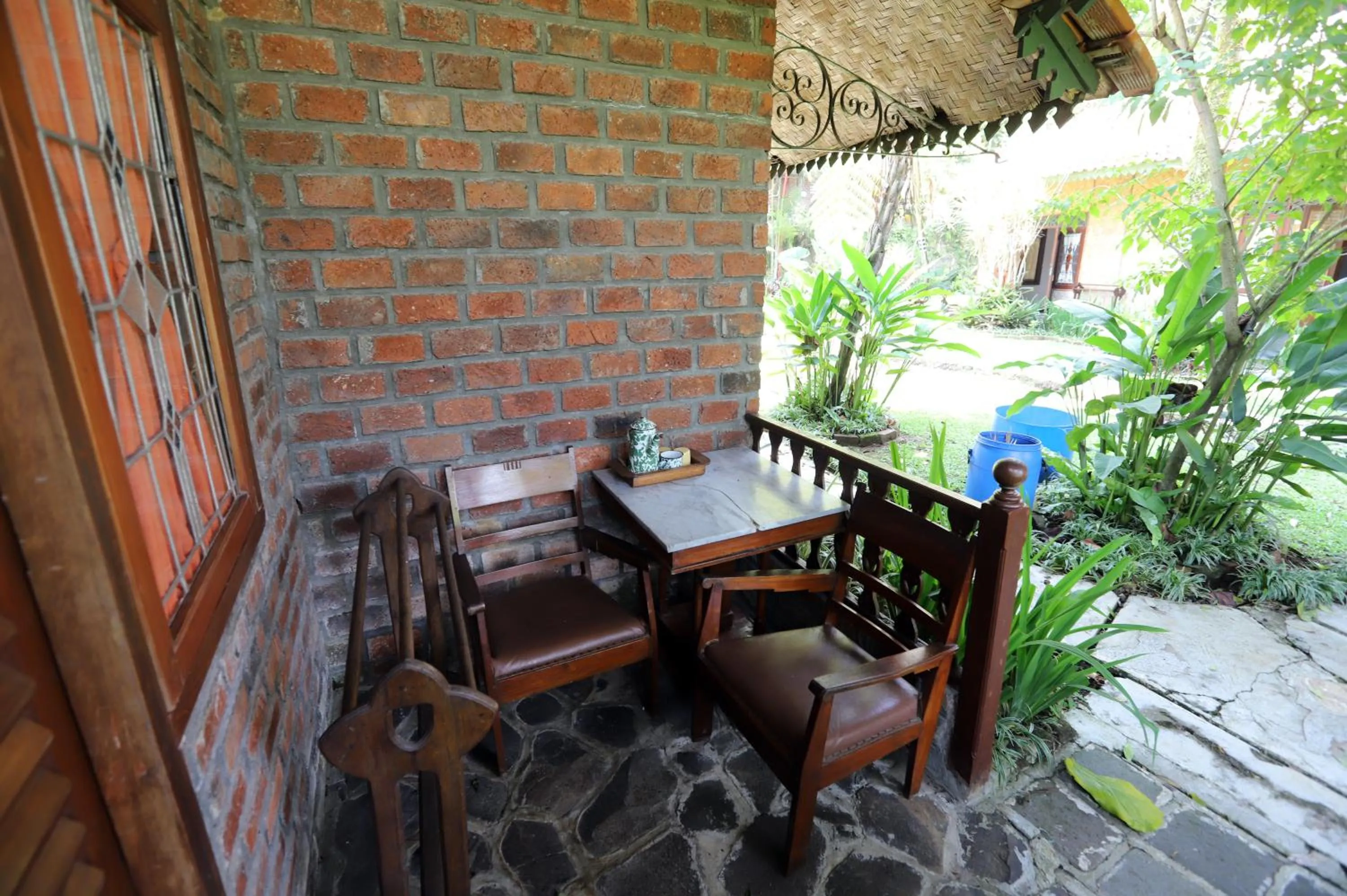 Seating area in Katumbiri Resort