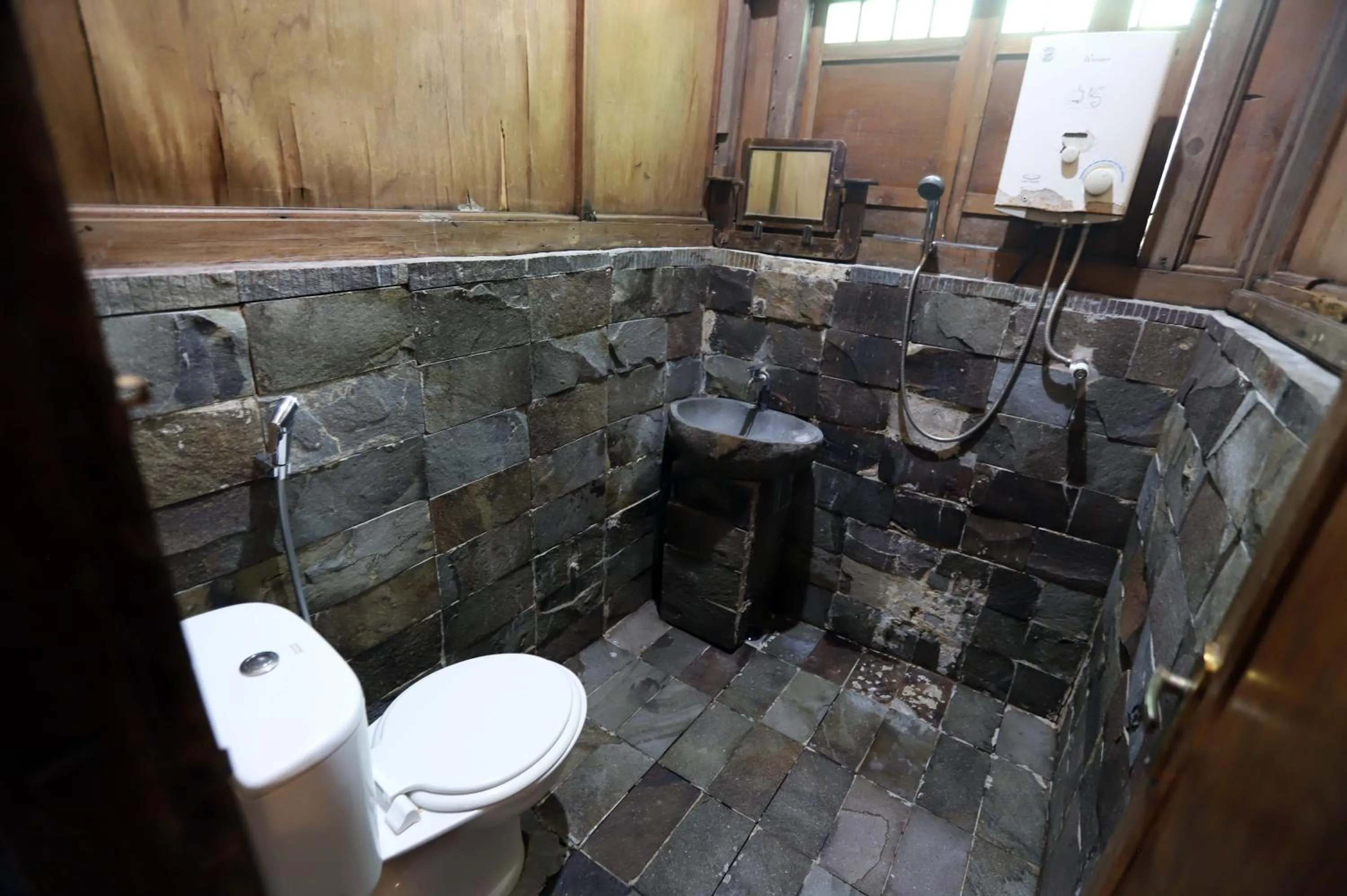 Bathroom in Katumbiri Resort