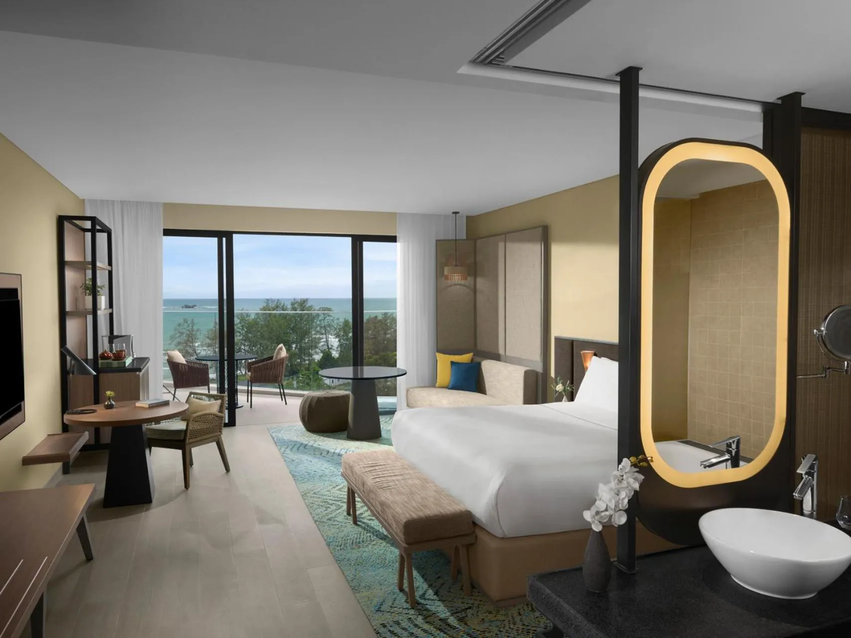 Bedroom, Bed in Crowne Plaza Phu Quoc Starbay by IHG