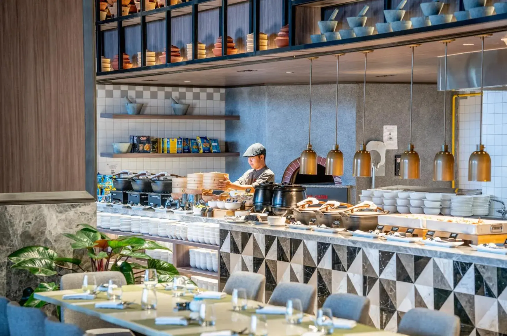 Buffet breakfast in Crowne Plaza Phu Quoc Starbay by IHG Buffet breakfast in Crowne Plaza Phu Quoc Starbay by IHG