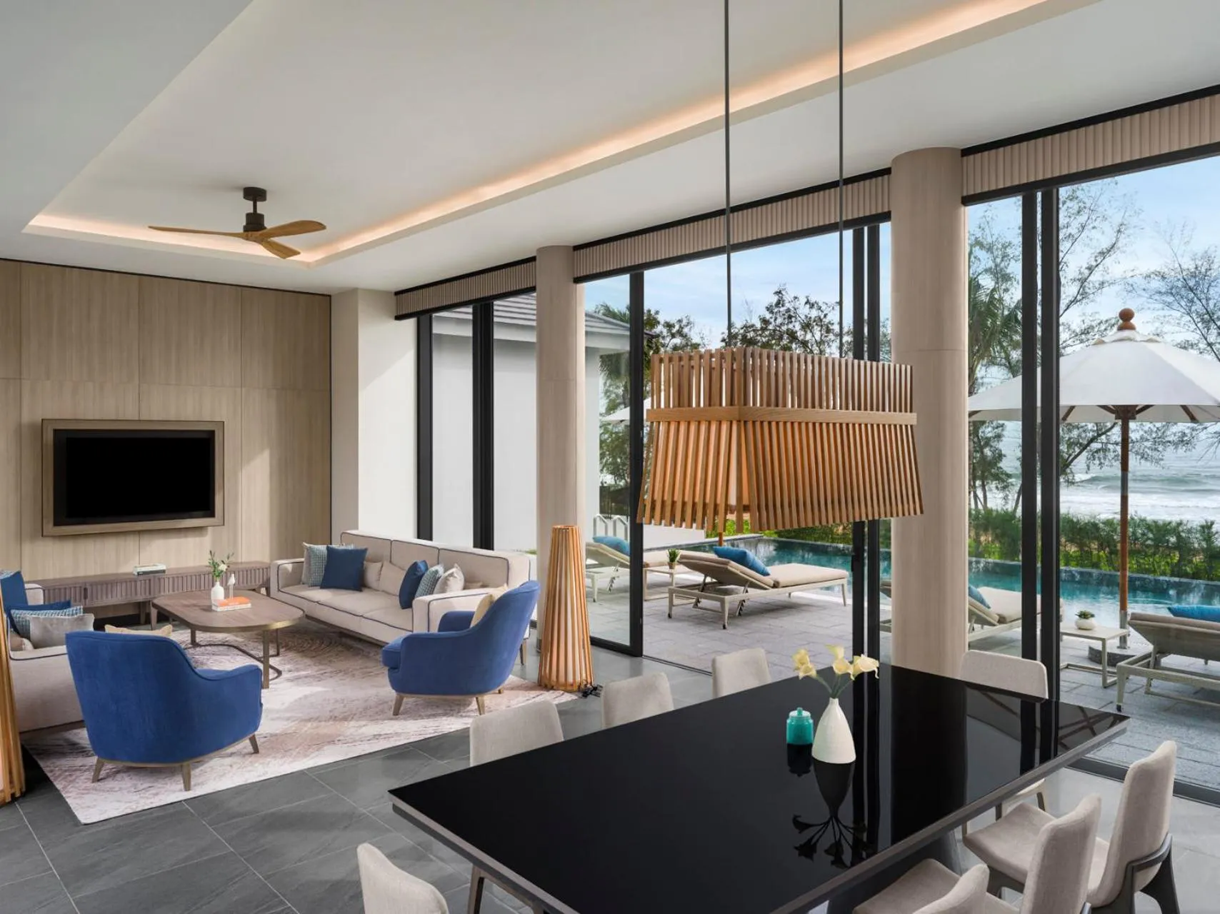 Living room in Crowne Plaza Phu Quoc Starbay by IHG