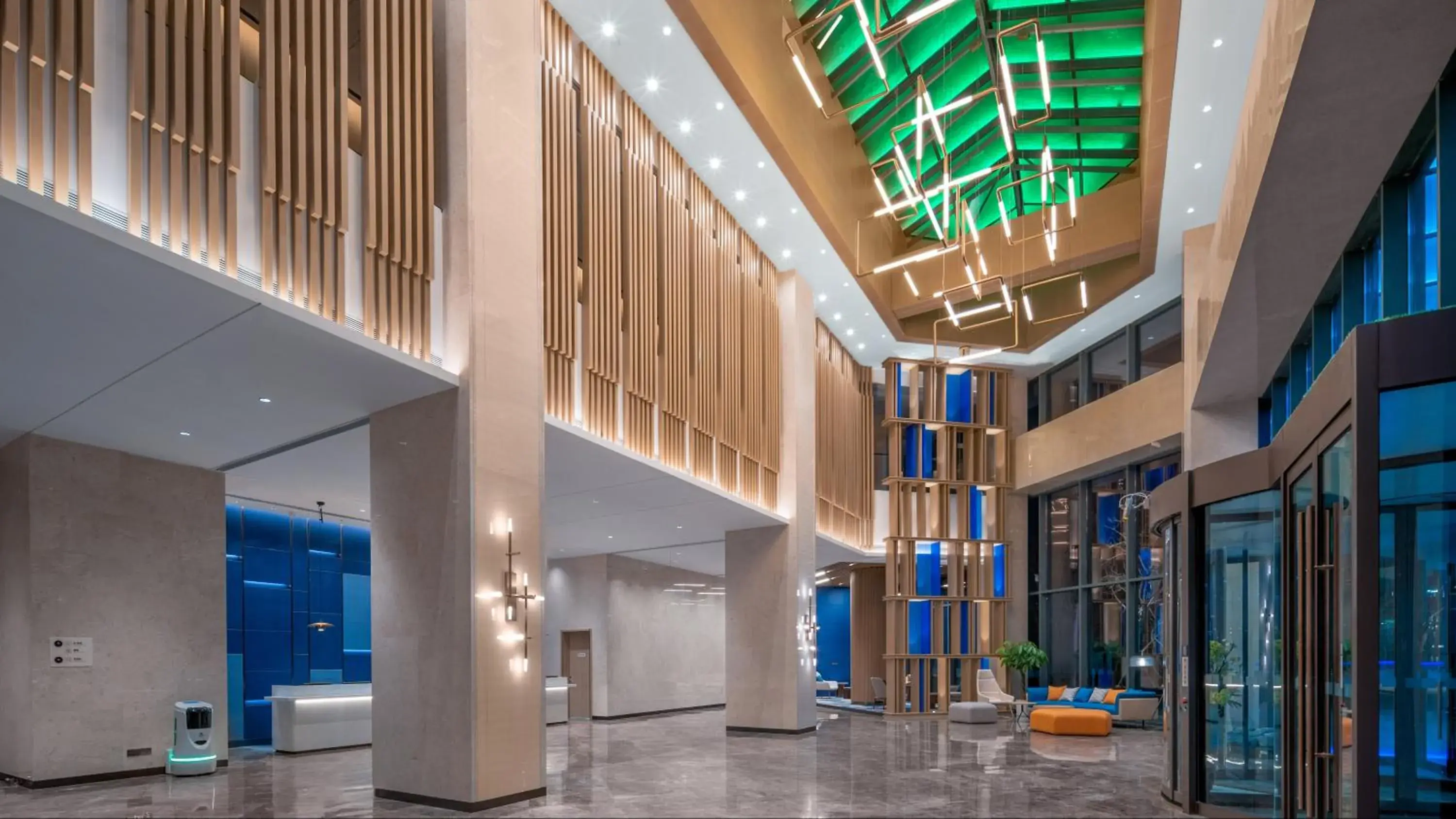 Property building in Holiday Inn Express Beijing Yizhuang Tongminghu Property building in Holiday Inn Express Beijing Yizhuang Tongminghu