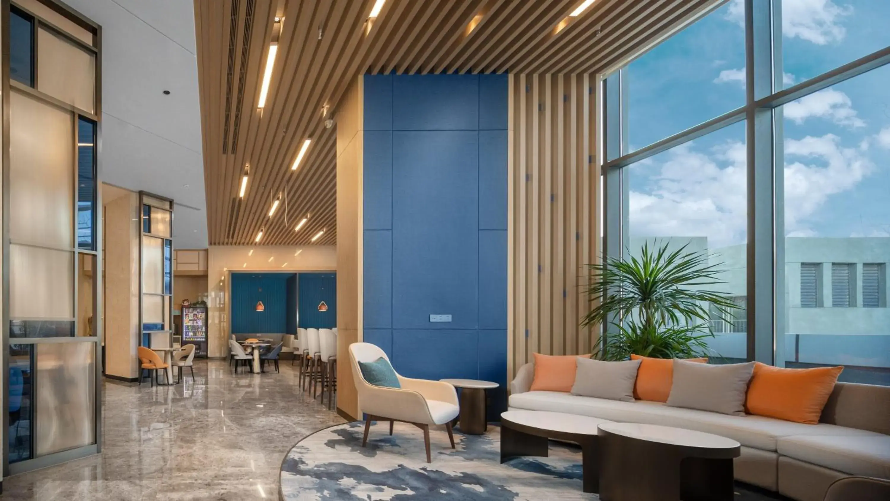 Property building in Holiday Inn Express Beijing Yizhuang Tongminghu Property building in Holiday Inn Express Beijing Yizhuang Tongminghu