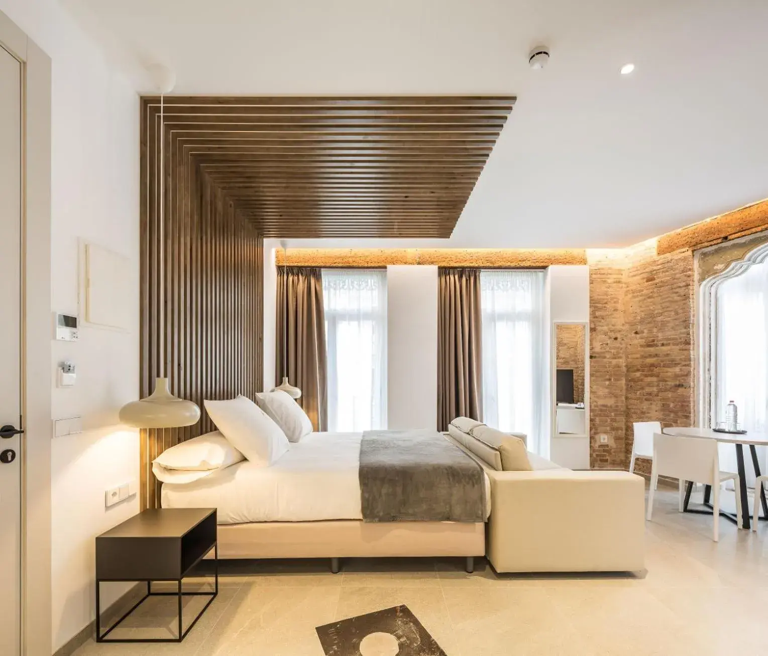 Bed in Mon Suites Benlliure Bed in Mon Suites Benlliure