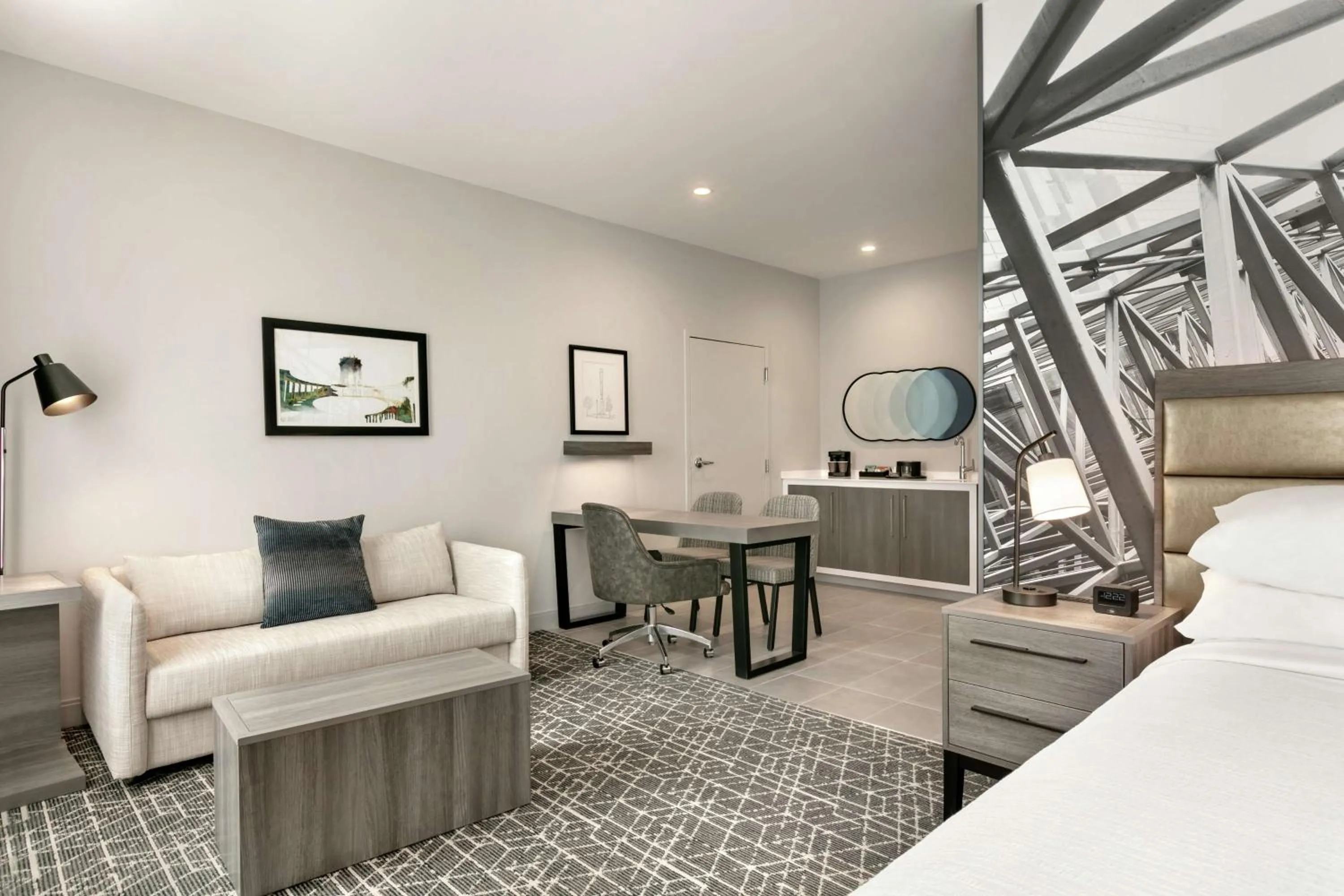 Bedroom, Bed in Embassy Suites by Hilton Atlanta Midtown