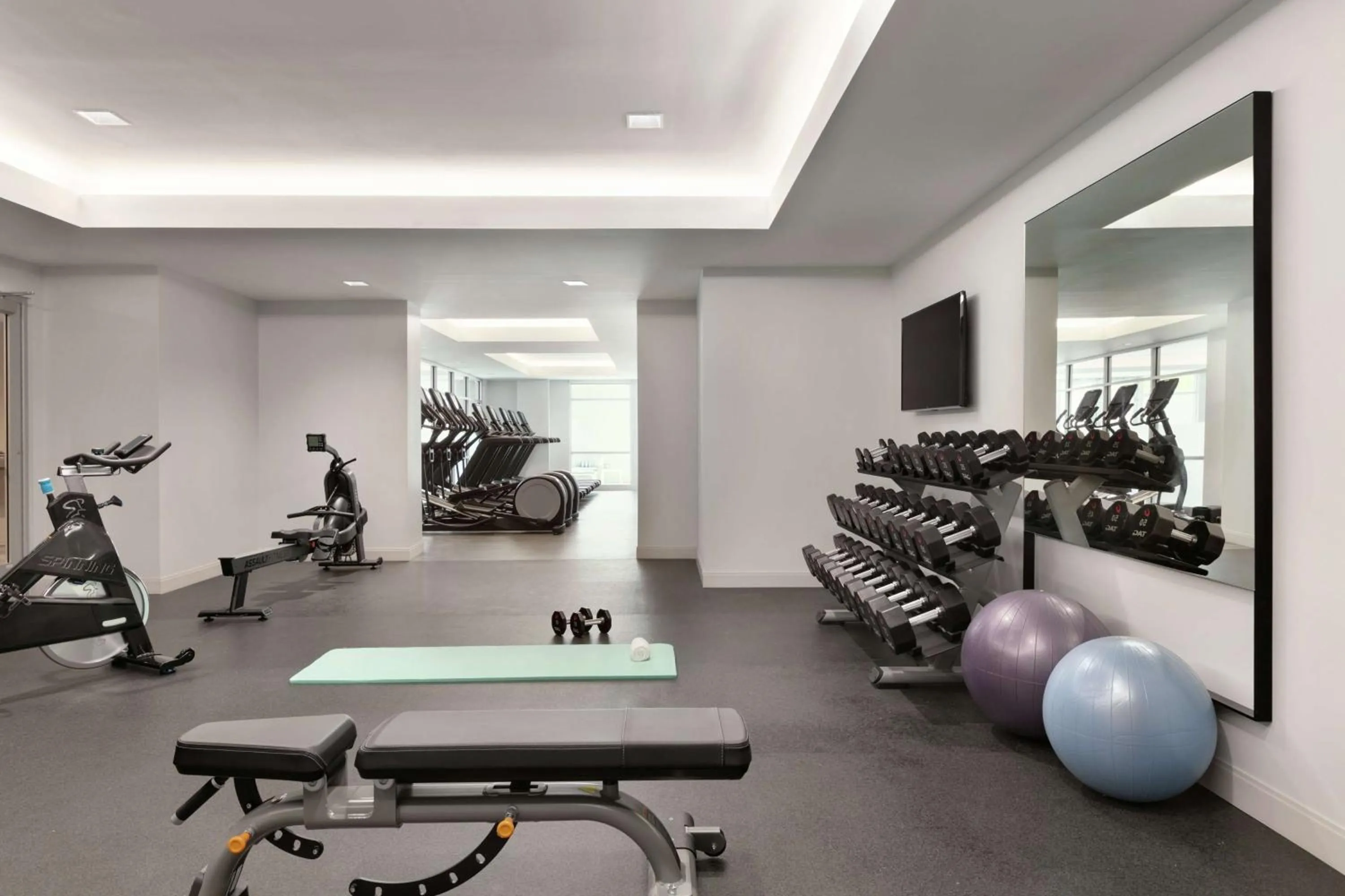 Fitness centre/facilities in Embassy Suites by Hilton Atlanta Midtown