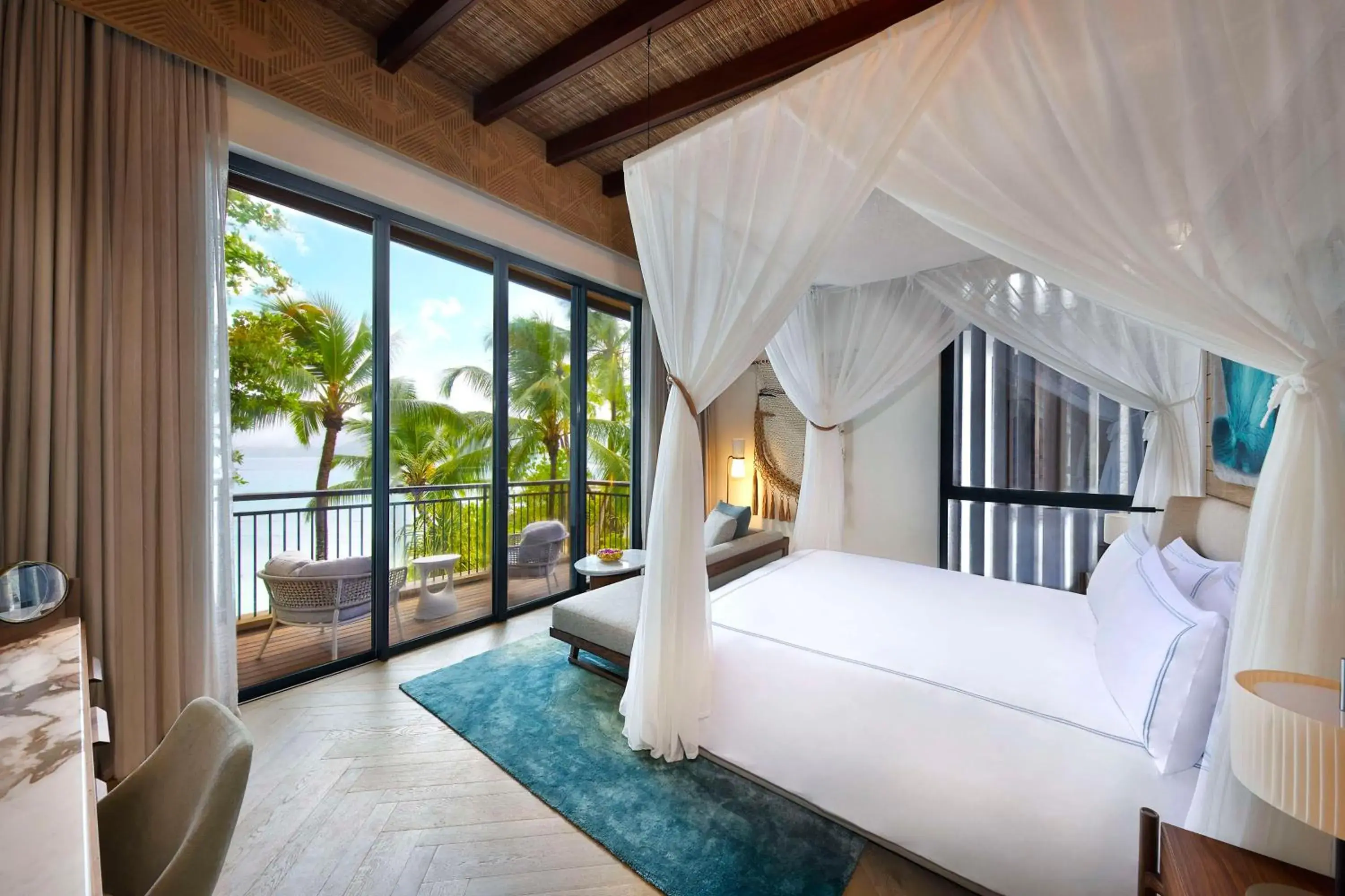 One-Bedroom Suite with Ocean View in Mango House Seychelles, LXR Hotels & Resorts One-Bedroom Suite with Ocean View in Mango House Seychelles, LXR Hotels & Resorts