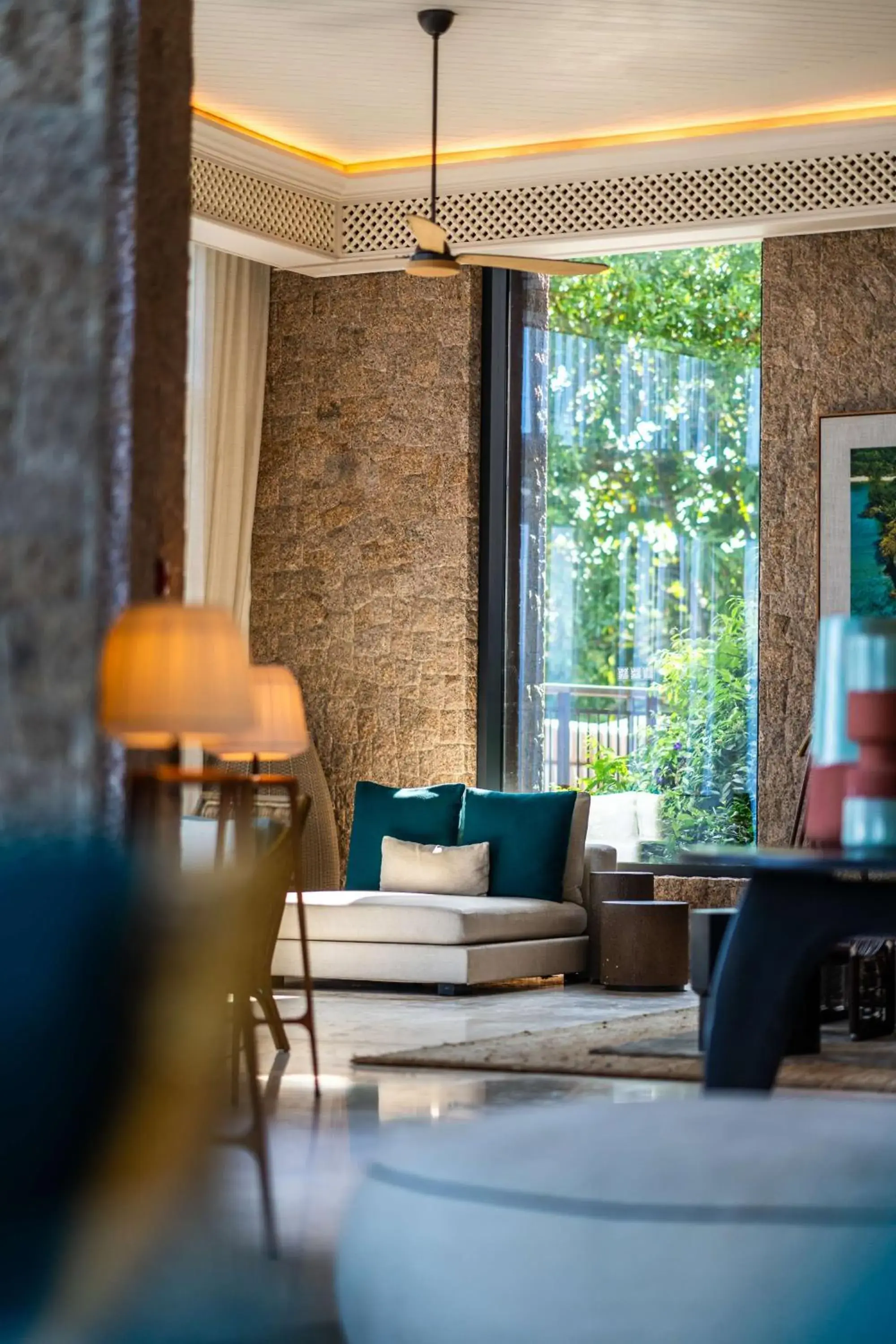 Lobby or reception in Mango House Seychelles, LXR Hotels & Resorts Lobby or reception in Mango House Seychelles, LXR Hotels & Resorts