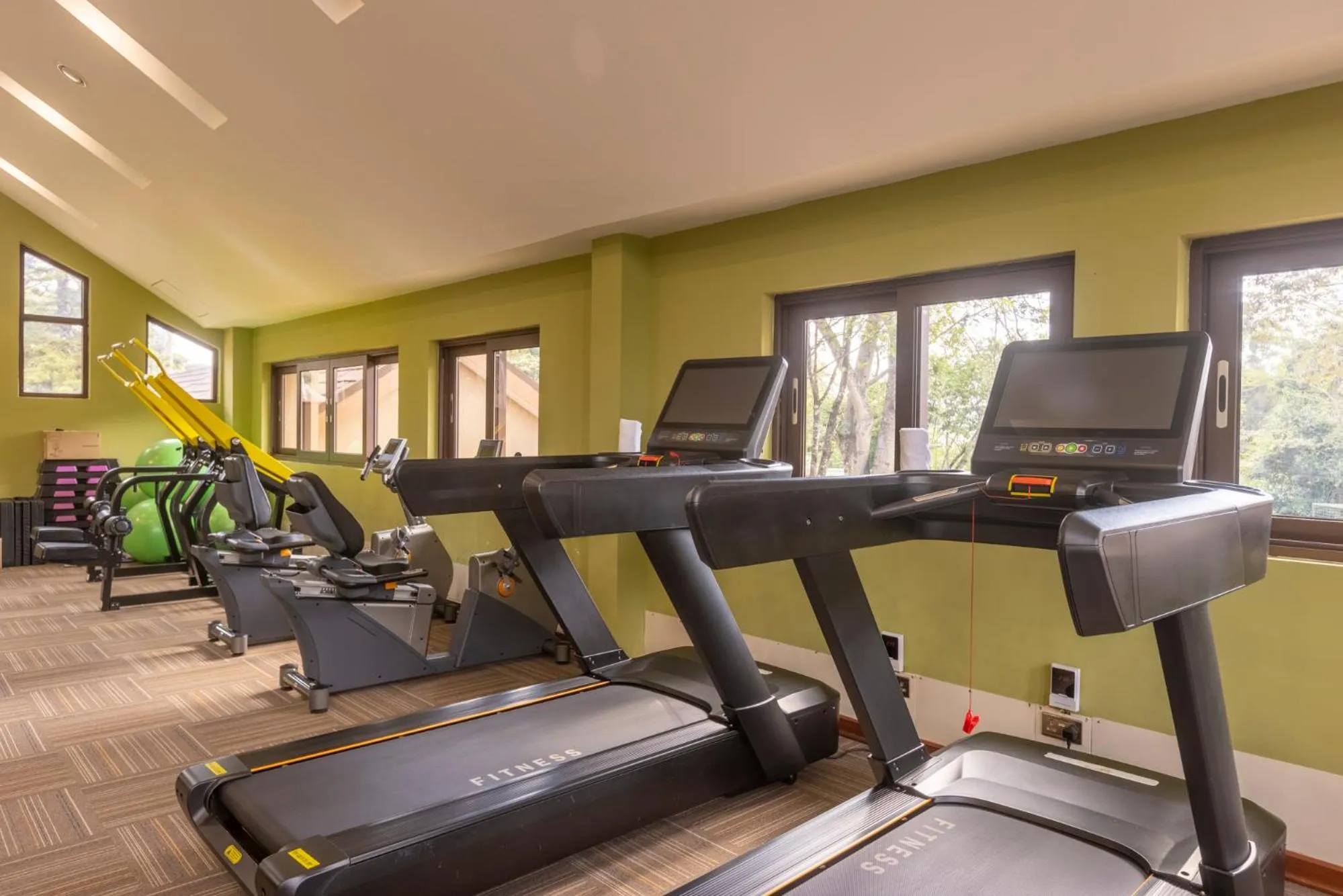 Fitness centre/facilities in Hermosa Garden Hotel