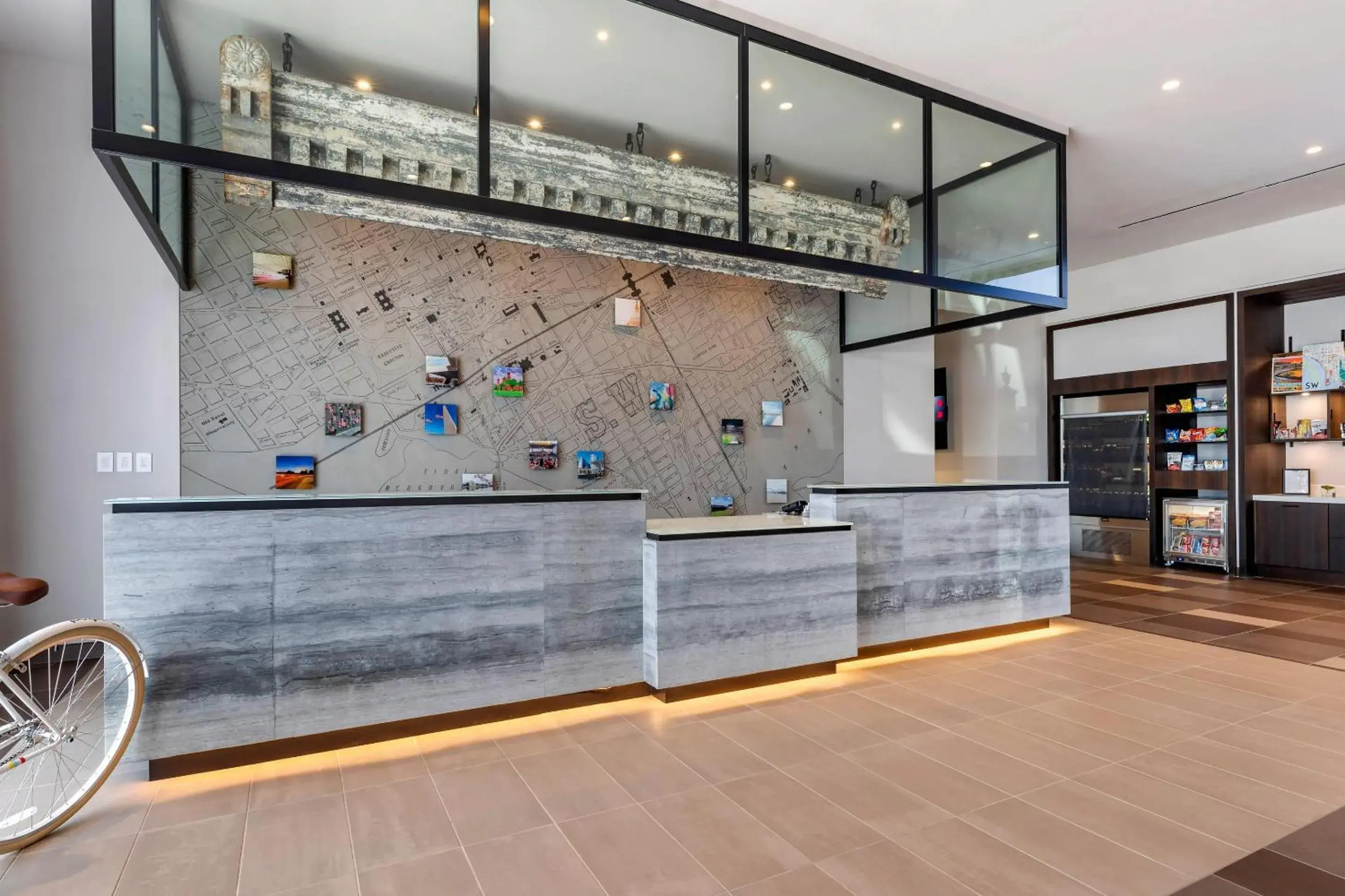 Lobby or reception in Cambria Hotel Washington DC Navy Yard Riverfront Lobby or reception in Cambria Hotel Washington DC Navy Yard Riverfront