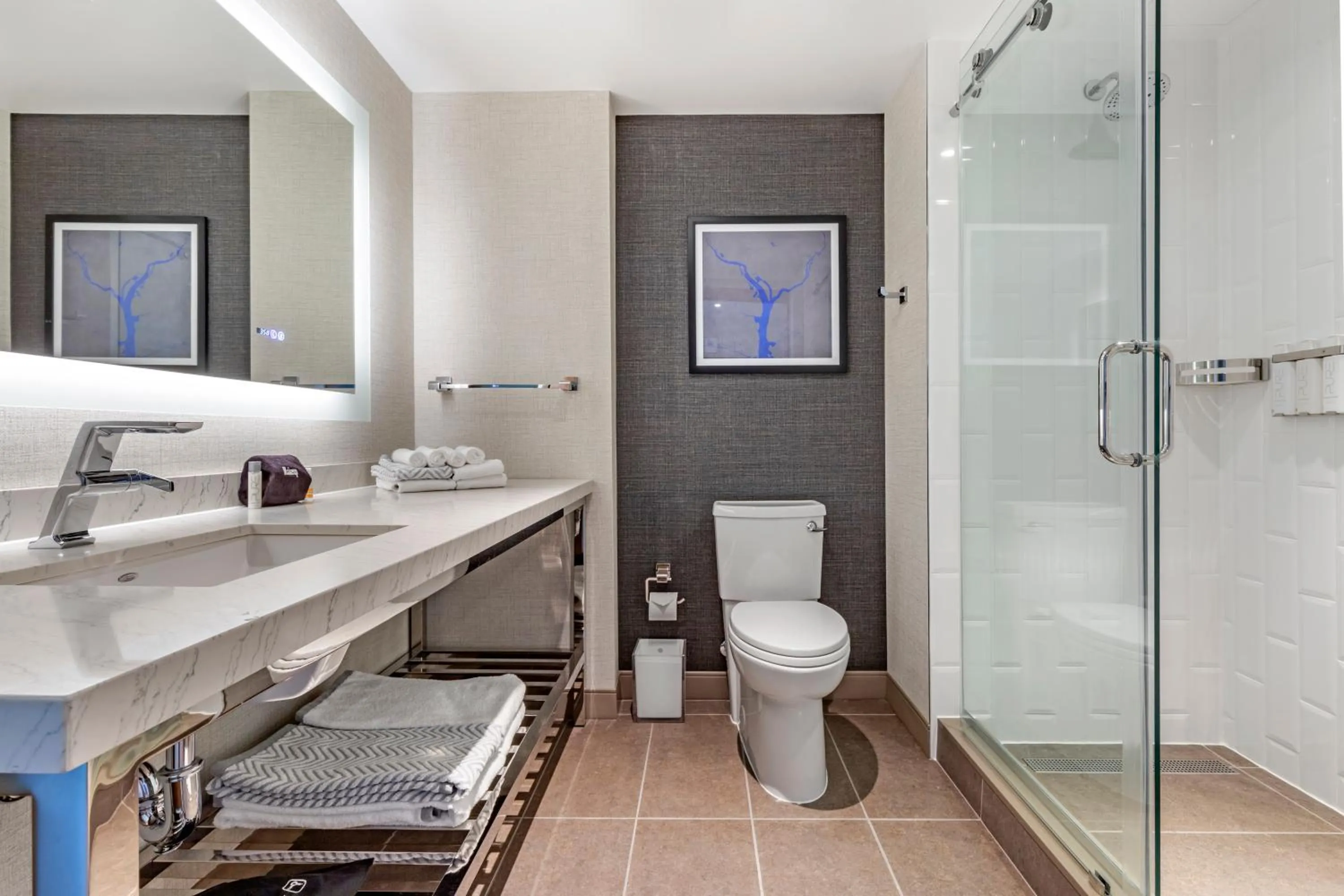 Bathroom in Cambria Hotel Washington DC Navy Yard Riverfront