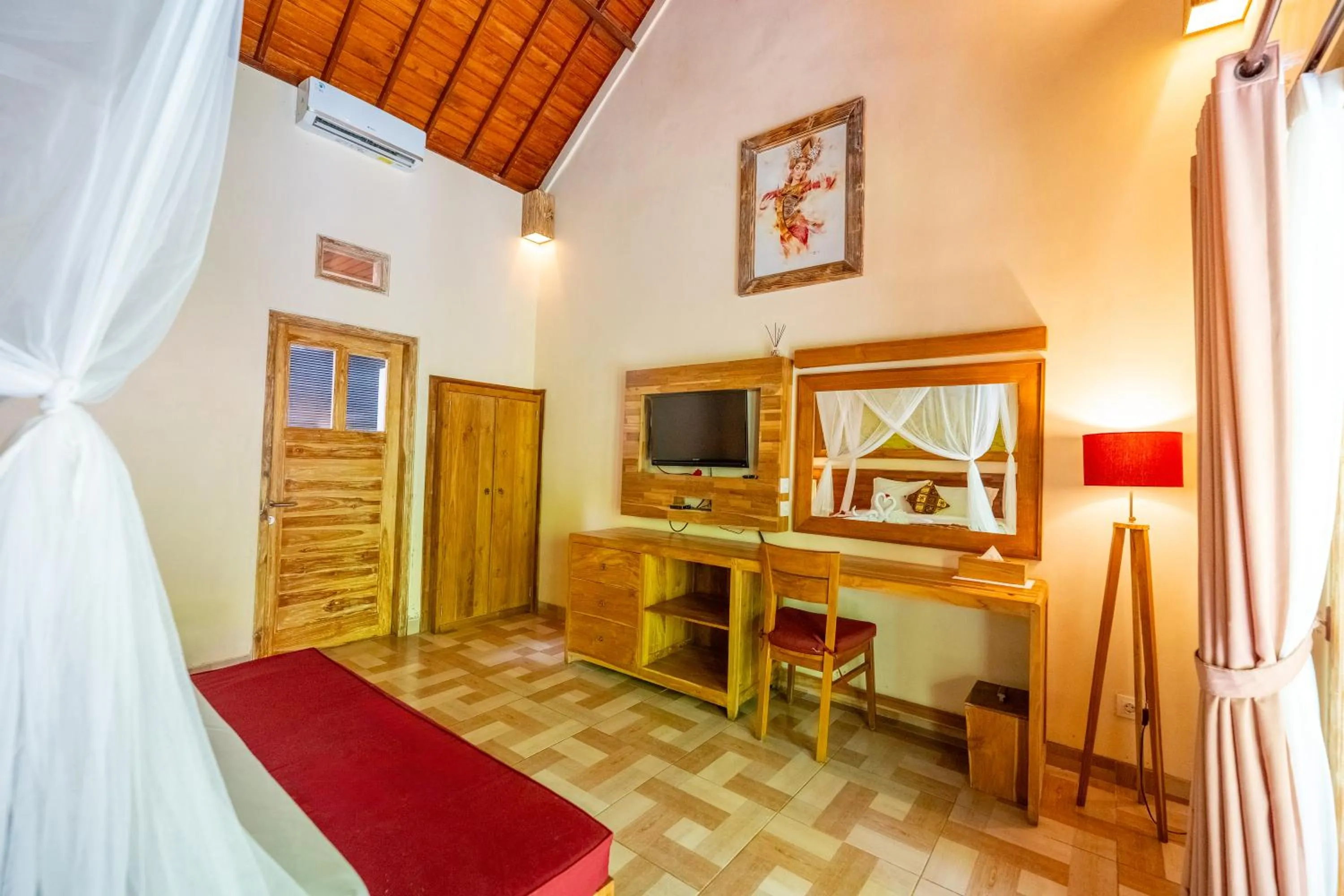 Bed in Prayatna Villas