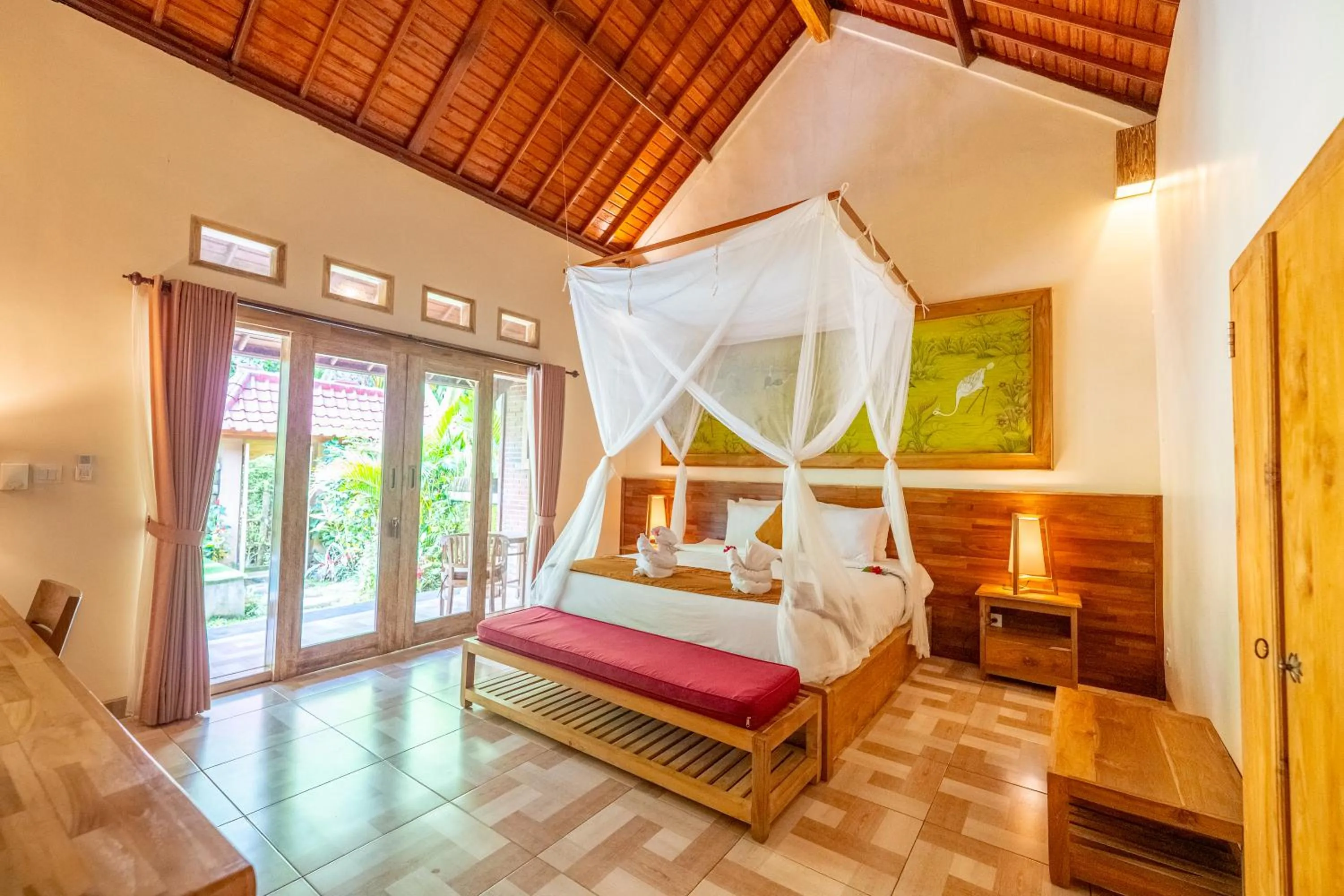 Bed in Prayatna Villas