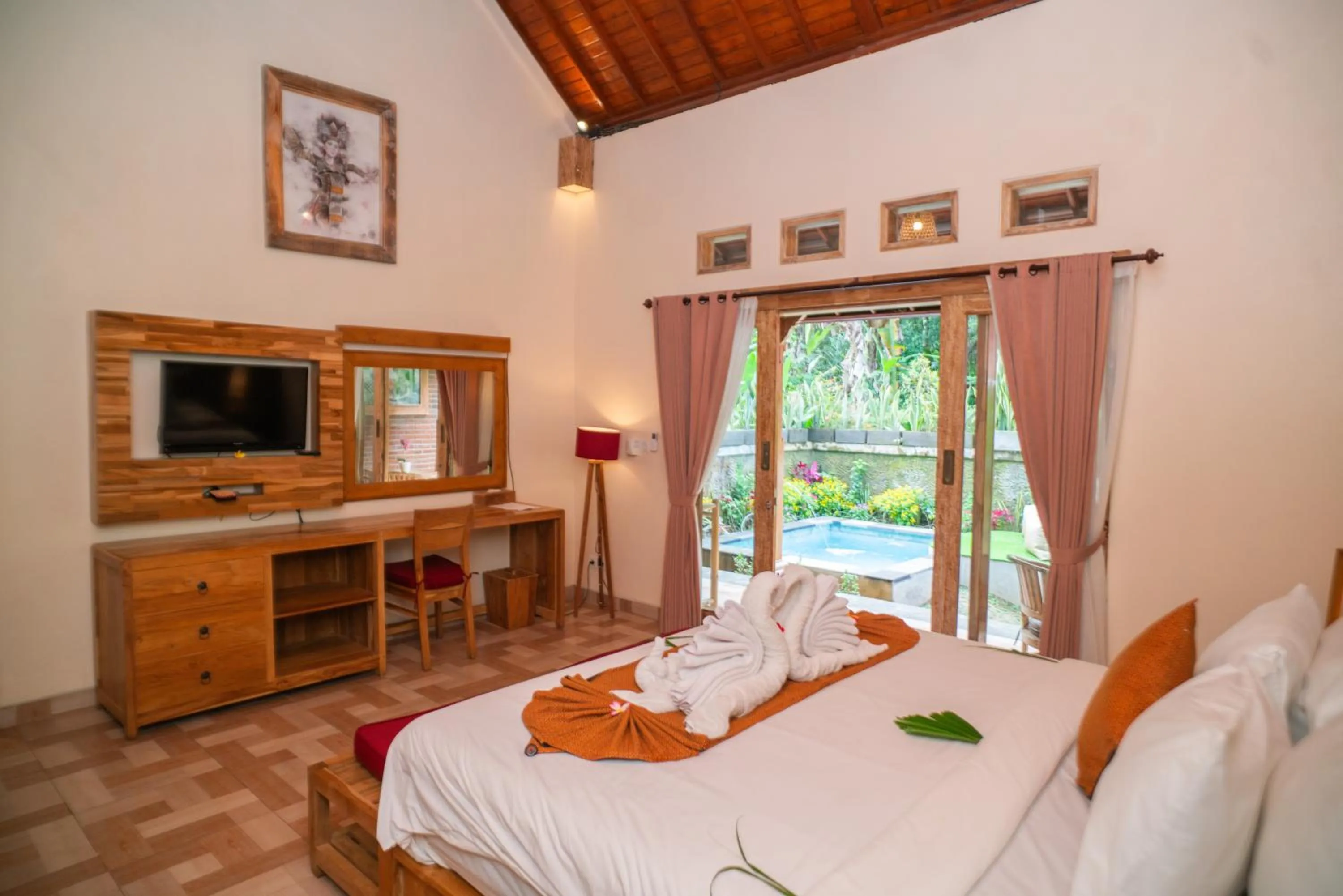 Bedroom, Bed in Prayatna Villas