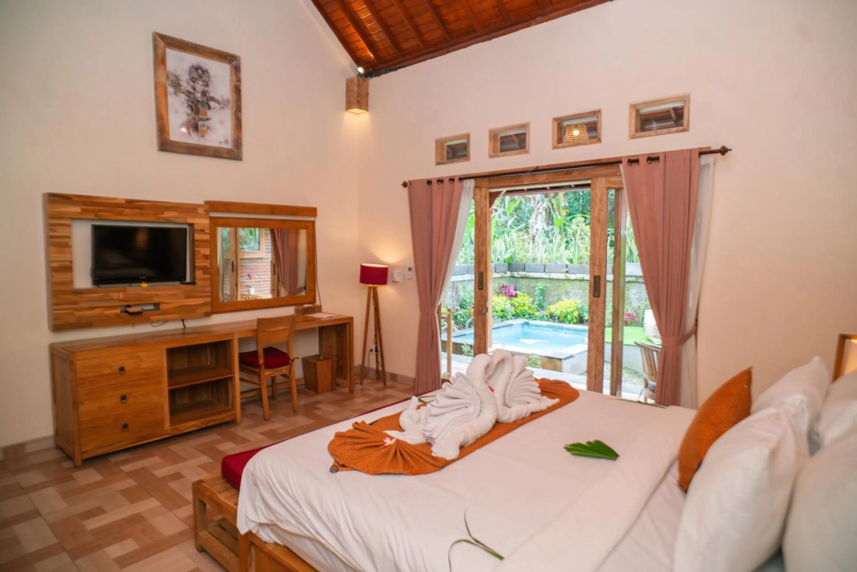 Bedroom, Bed in Prayatna Villas