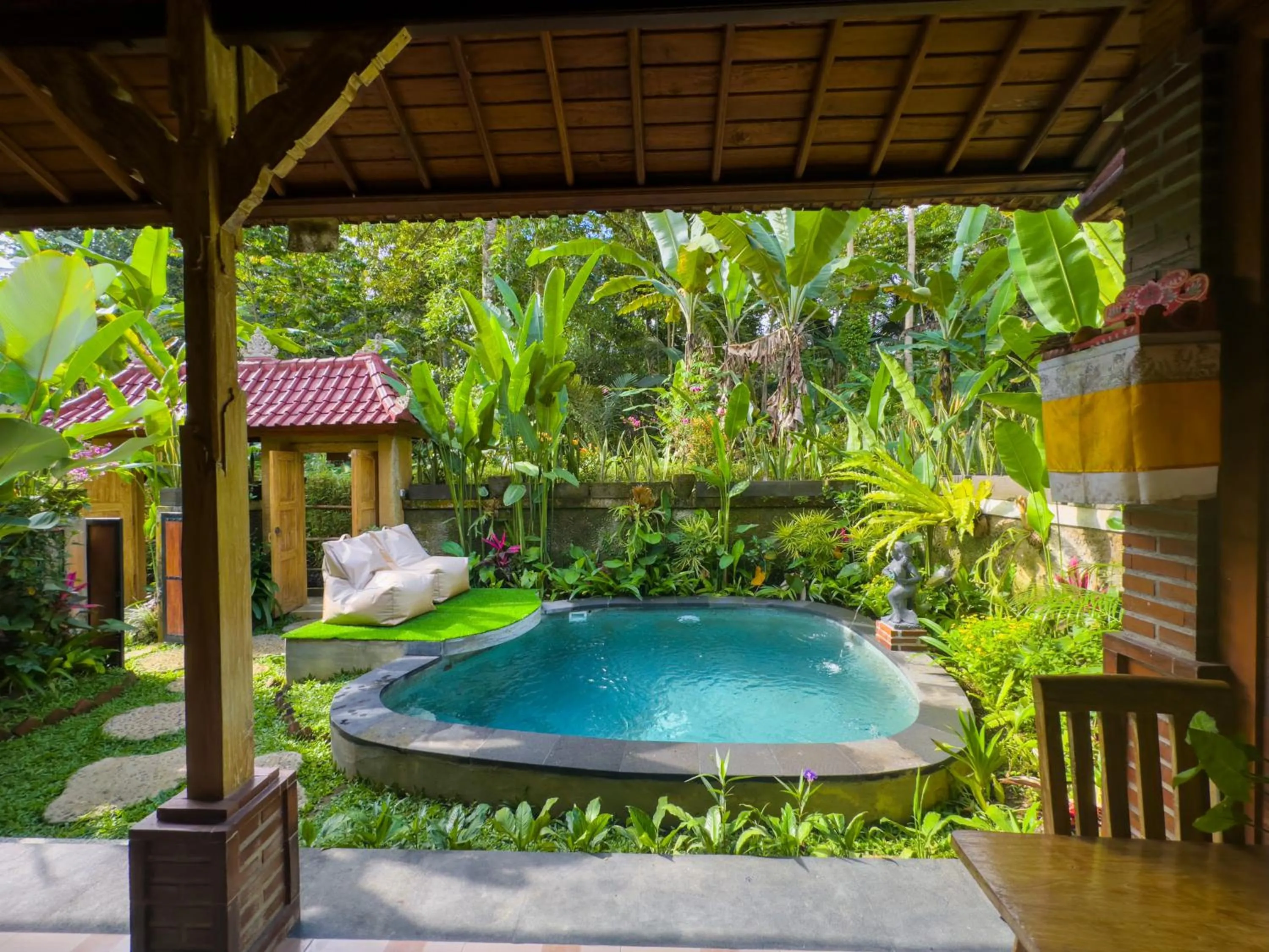 Pool view in Prayatna Villas