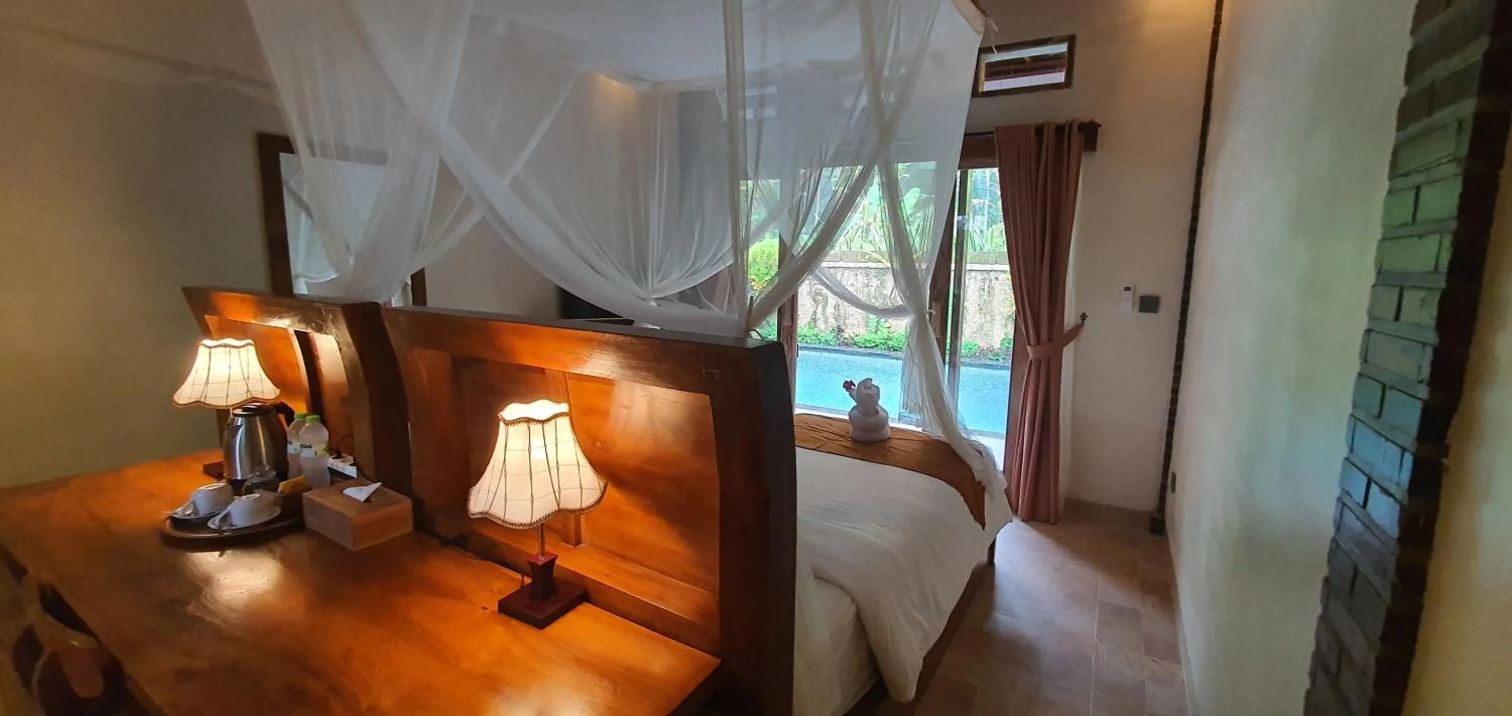 Bed in Prayatna Villas