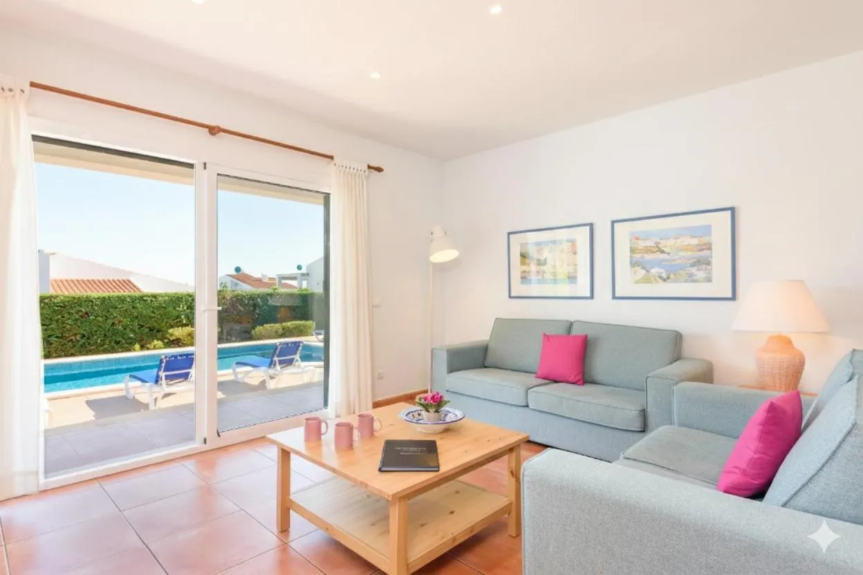 Living room in Villa Rose