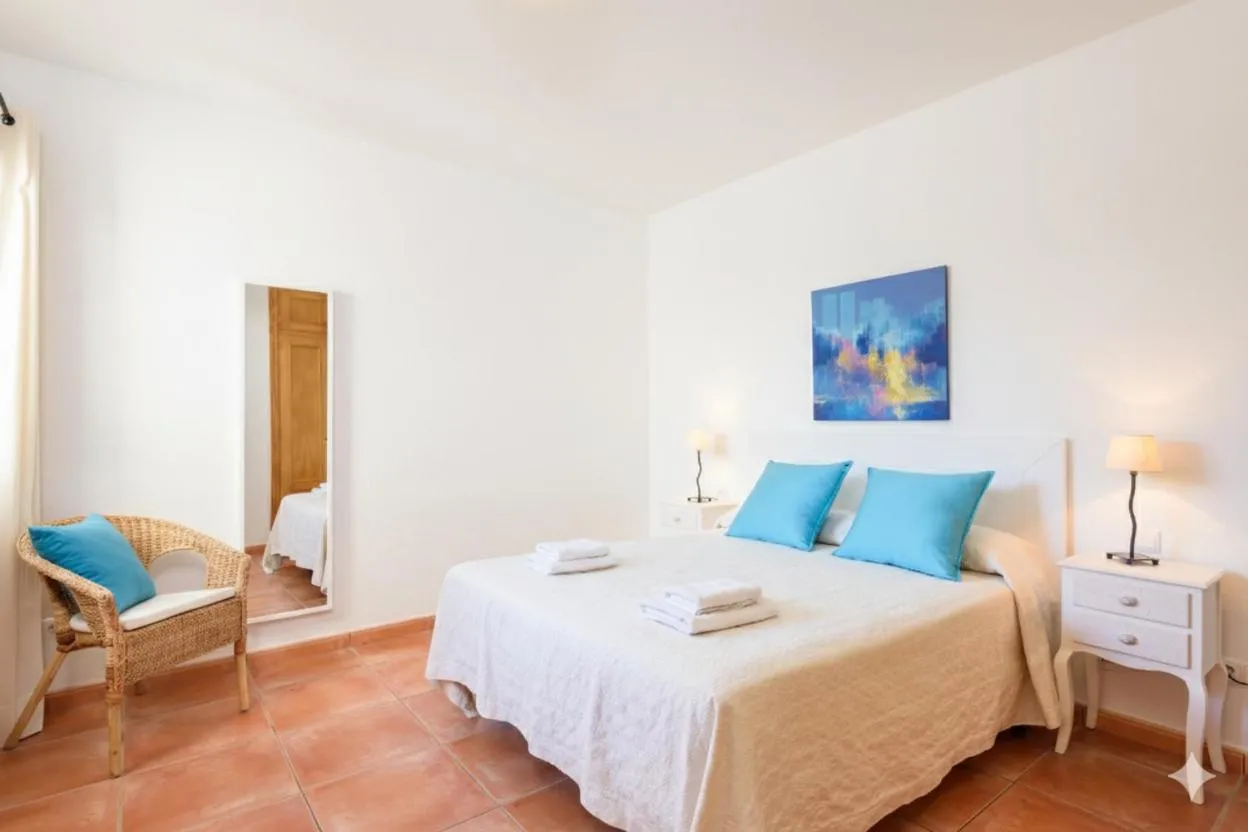 Bedroom, Bed in Villa Rose