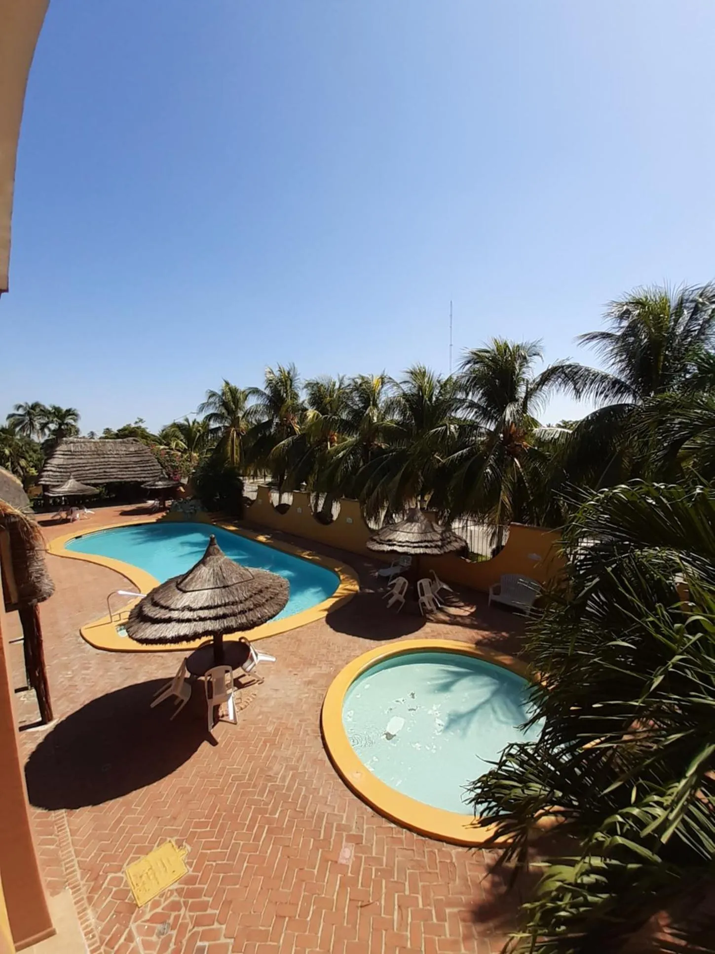 Pool view in HOTEL MARIA TERESA