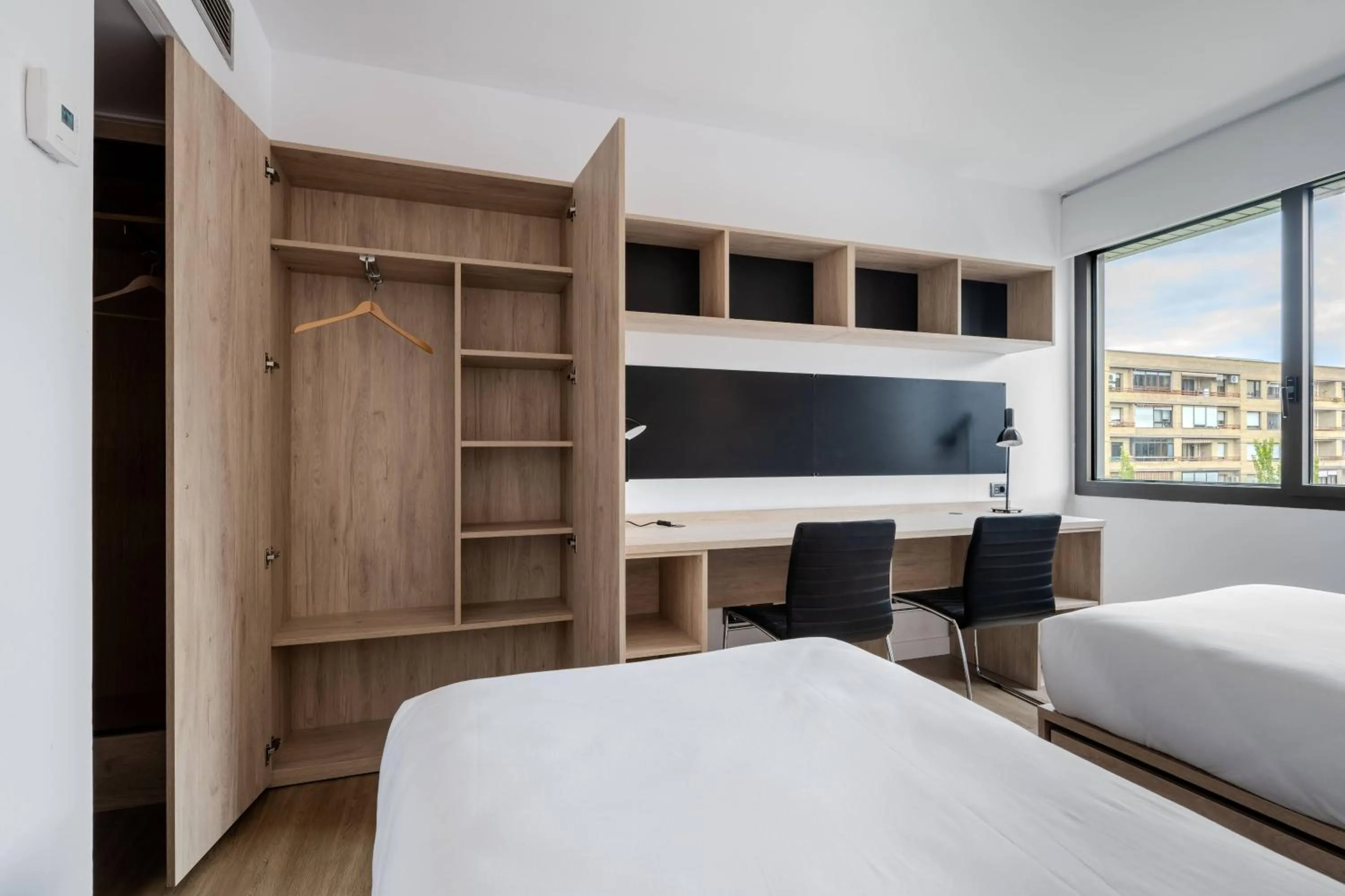 Bed in Micampus Pamplona Student Residence